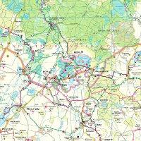 Beispielinhalt (Bild) Oberlausitzer Heide- und Teichlandschaft - Blatt 2 Biosphärenreservat Neißeland - Niesky, Rothenburg, Rietschen 1:50 000