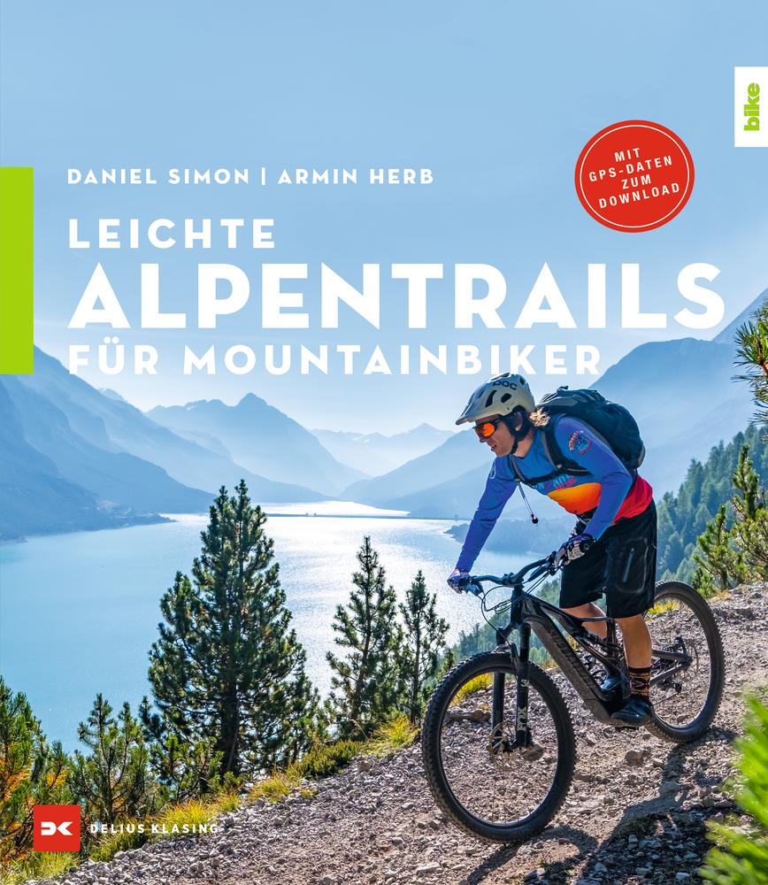 Vorderes Coverbild Leichte Alpentrails für Mountainbiker
