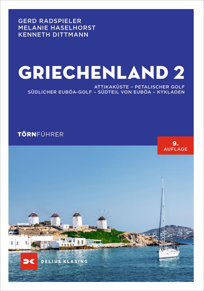Vorderes Coverbild Törnführer Griechenland 2