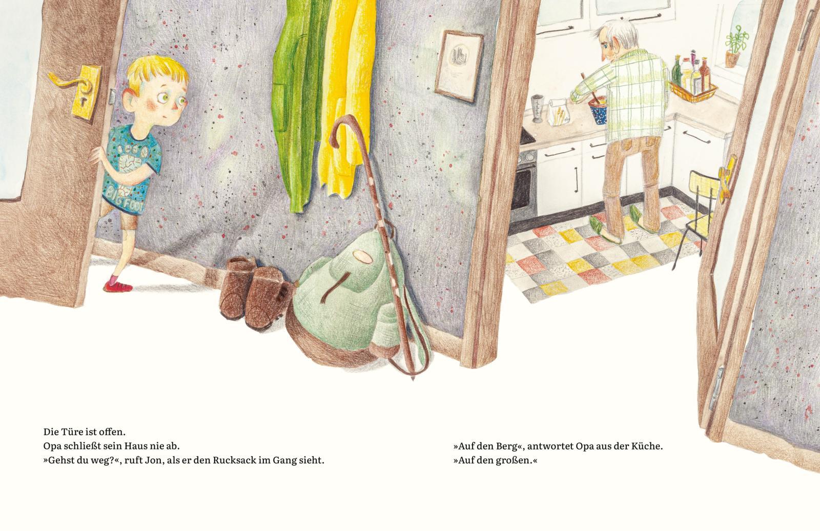 Beispielinhalt (Bild) Früh los