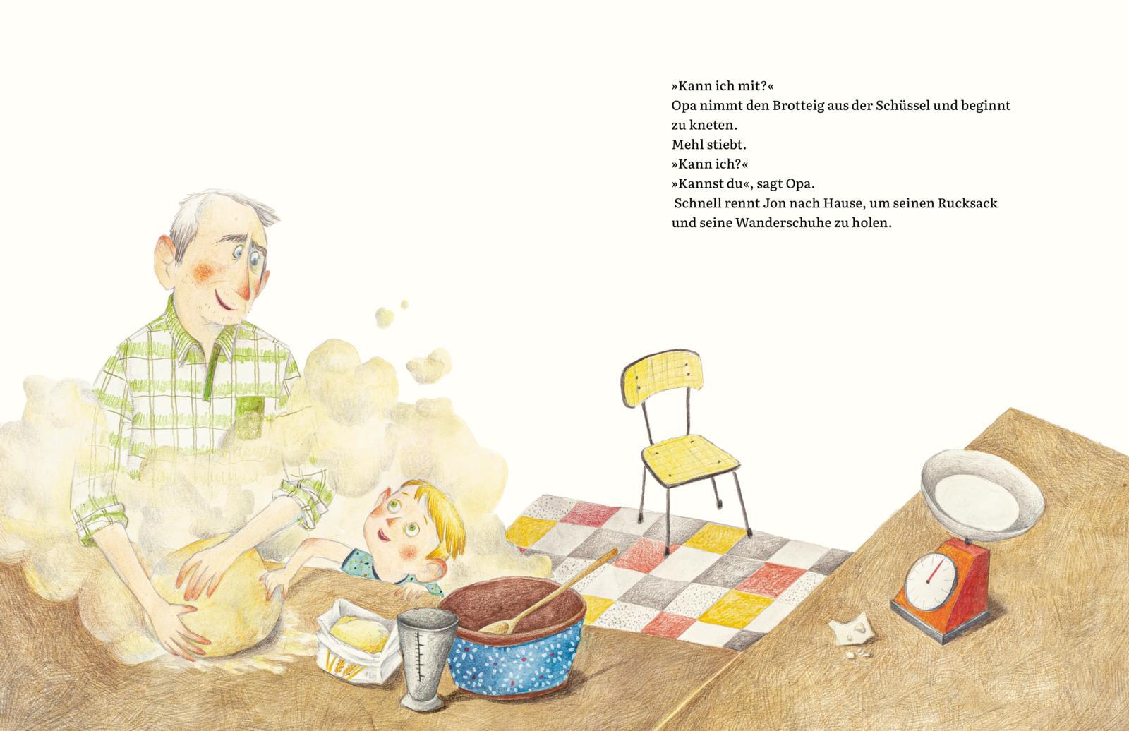 Beispielinhalt (Bild) Früh los