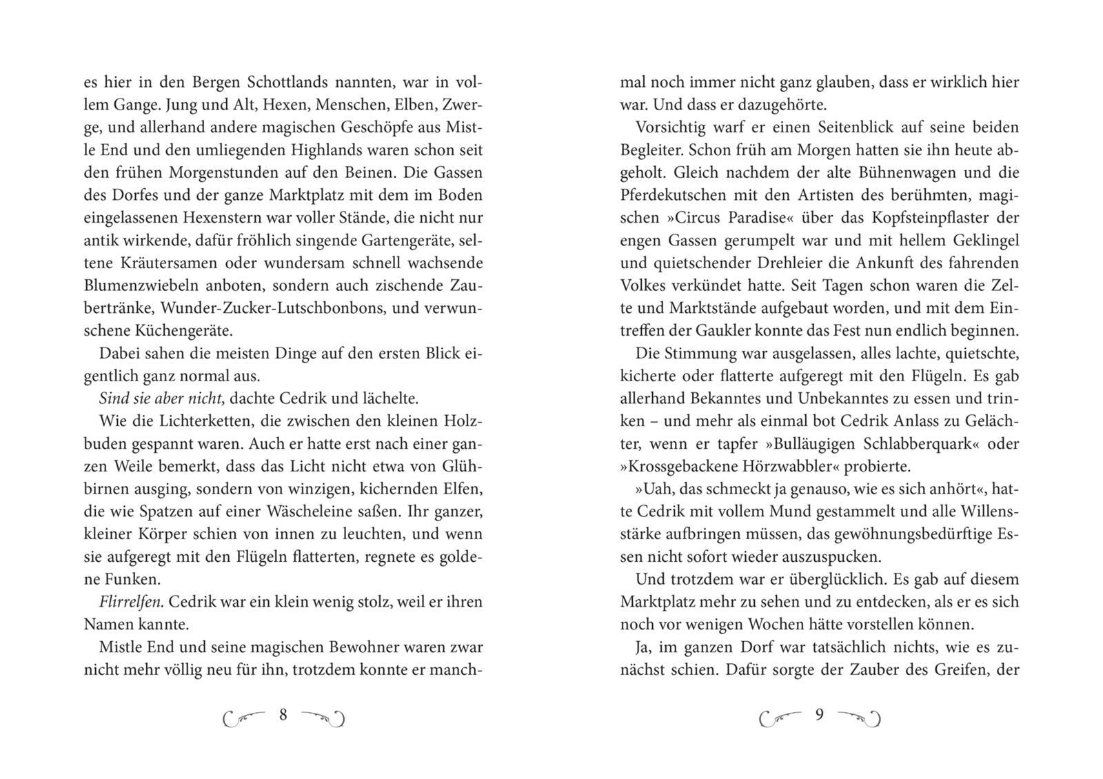 Beispielinhalt (Bild) Die Chroniken von Mistle End 2: Die Jagd beginnt