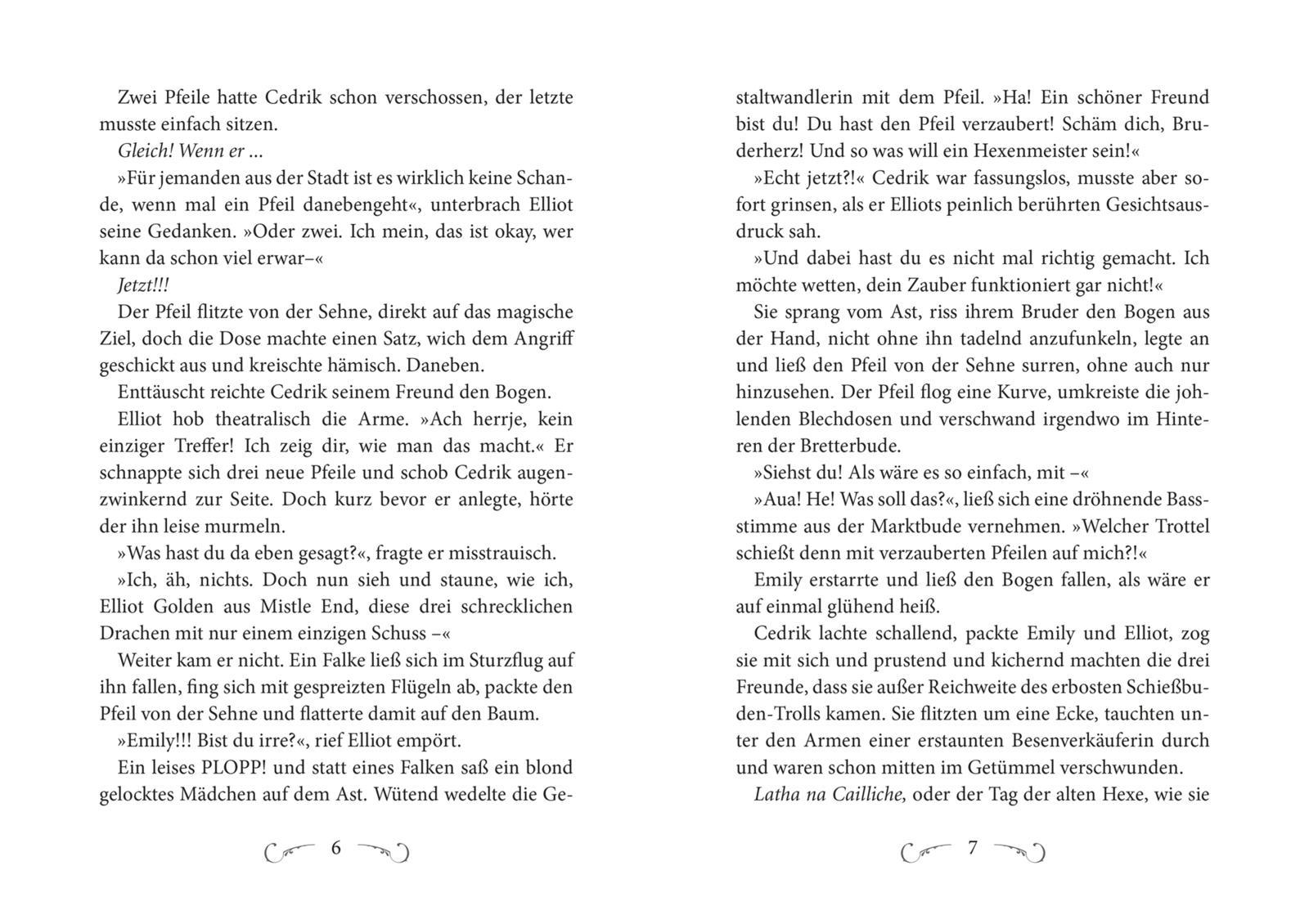 Beispielinhalt (Bild) Die Chroniken von Mistle End 2: Die Jagd beginnt