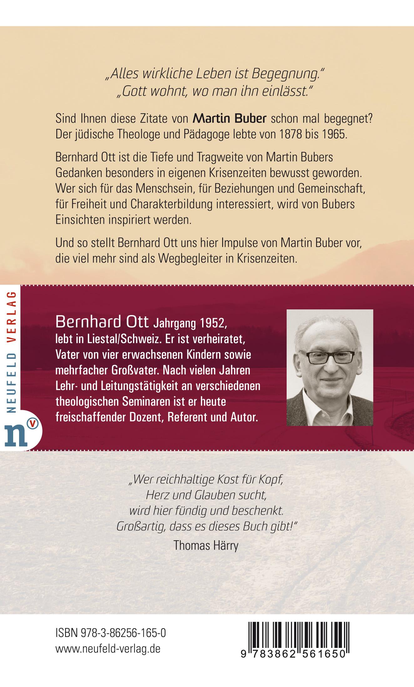 Rückseitencover Wegbegleiter in Krisenzeiten