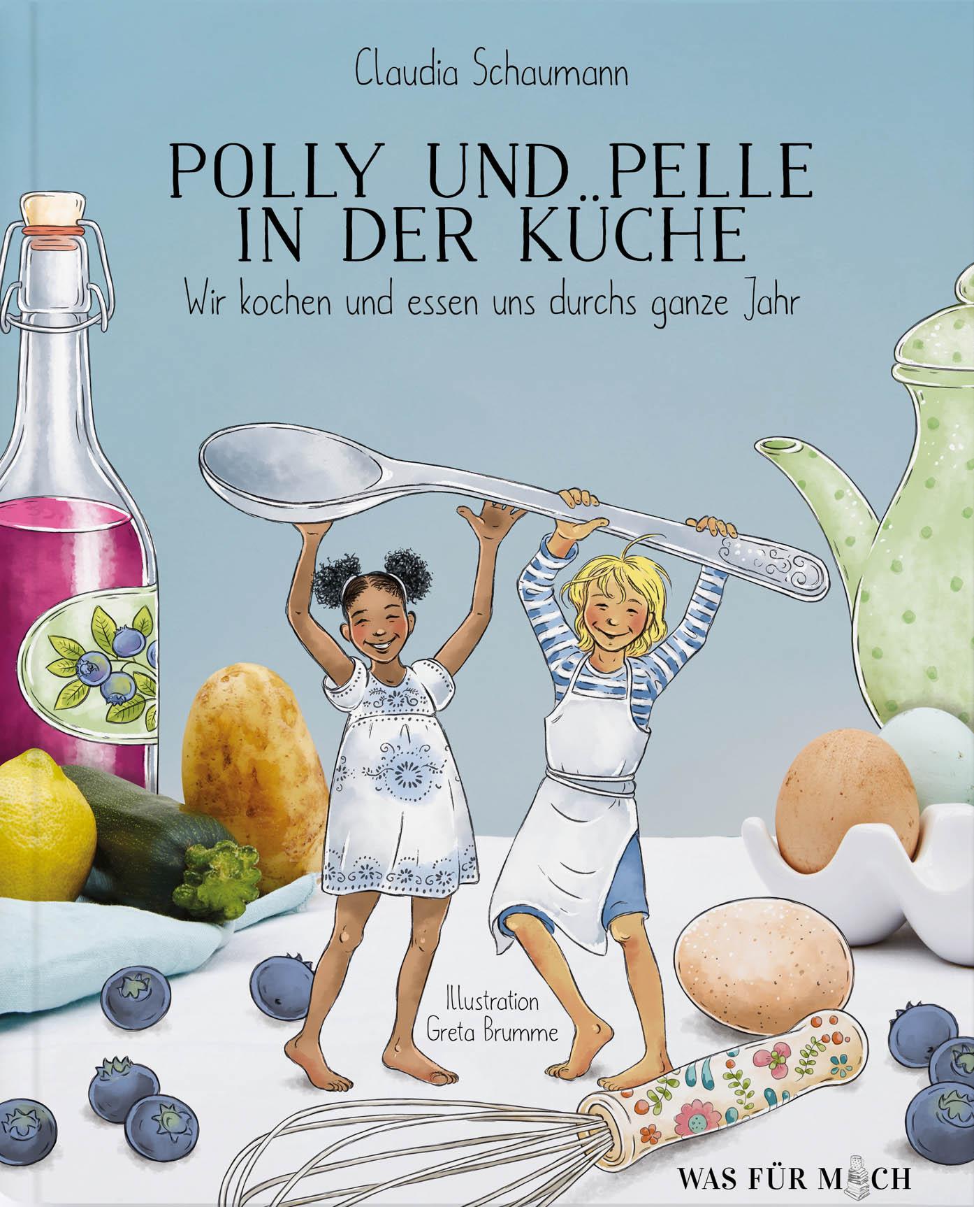 Vorderes Coverbild Polly und Pelle in der Küche