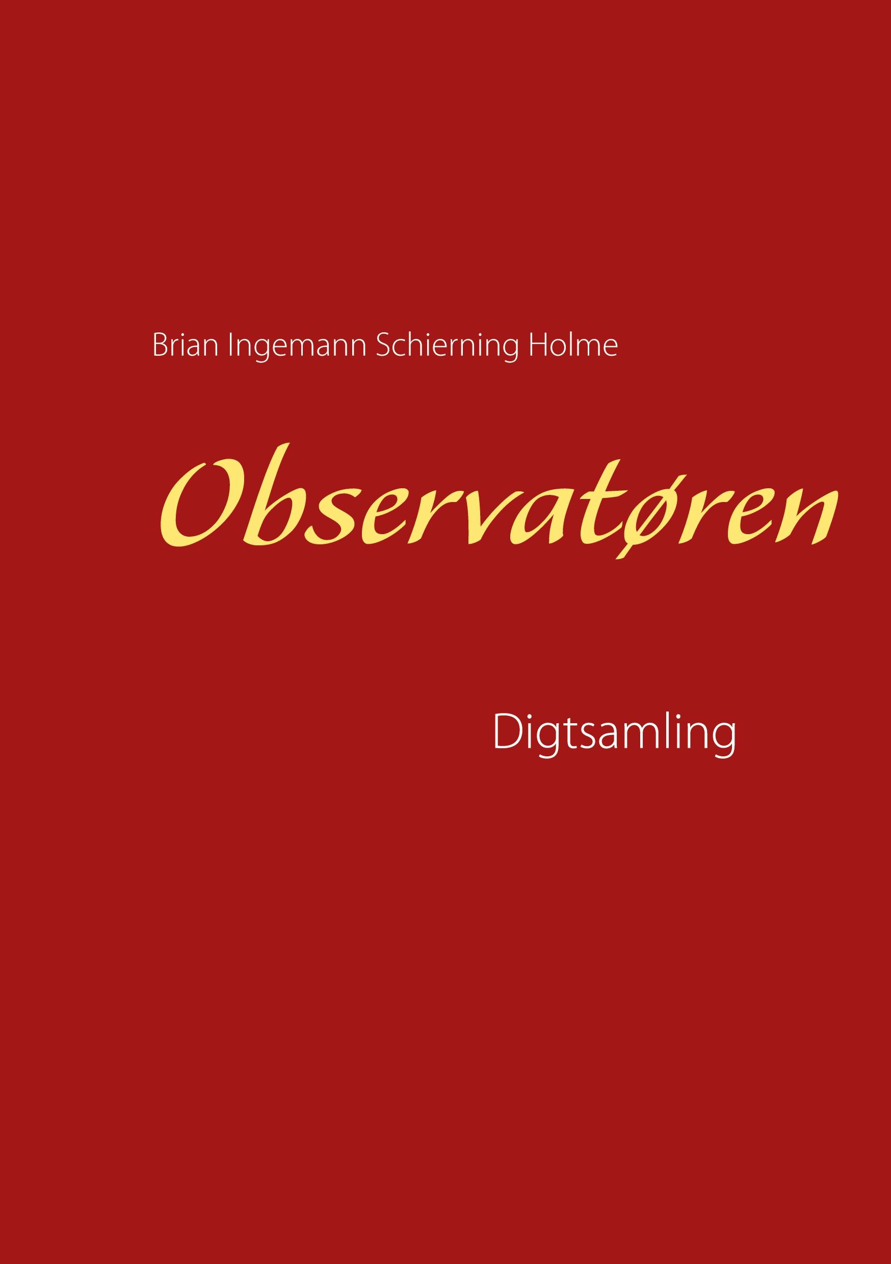 Vorderes Coverbild Observatøren