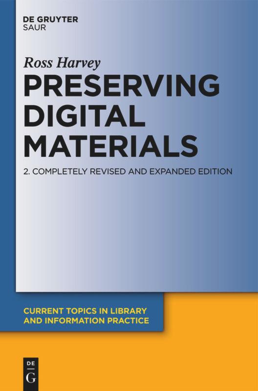 Vorderes Coverbild Preserving Digital Materials