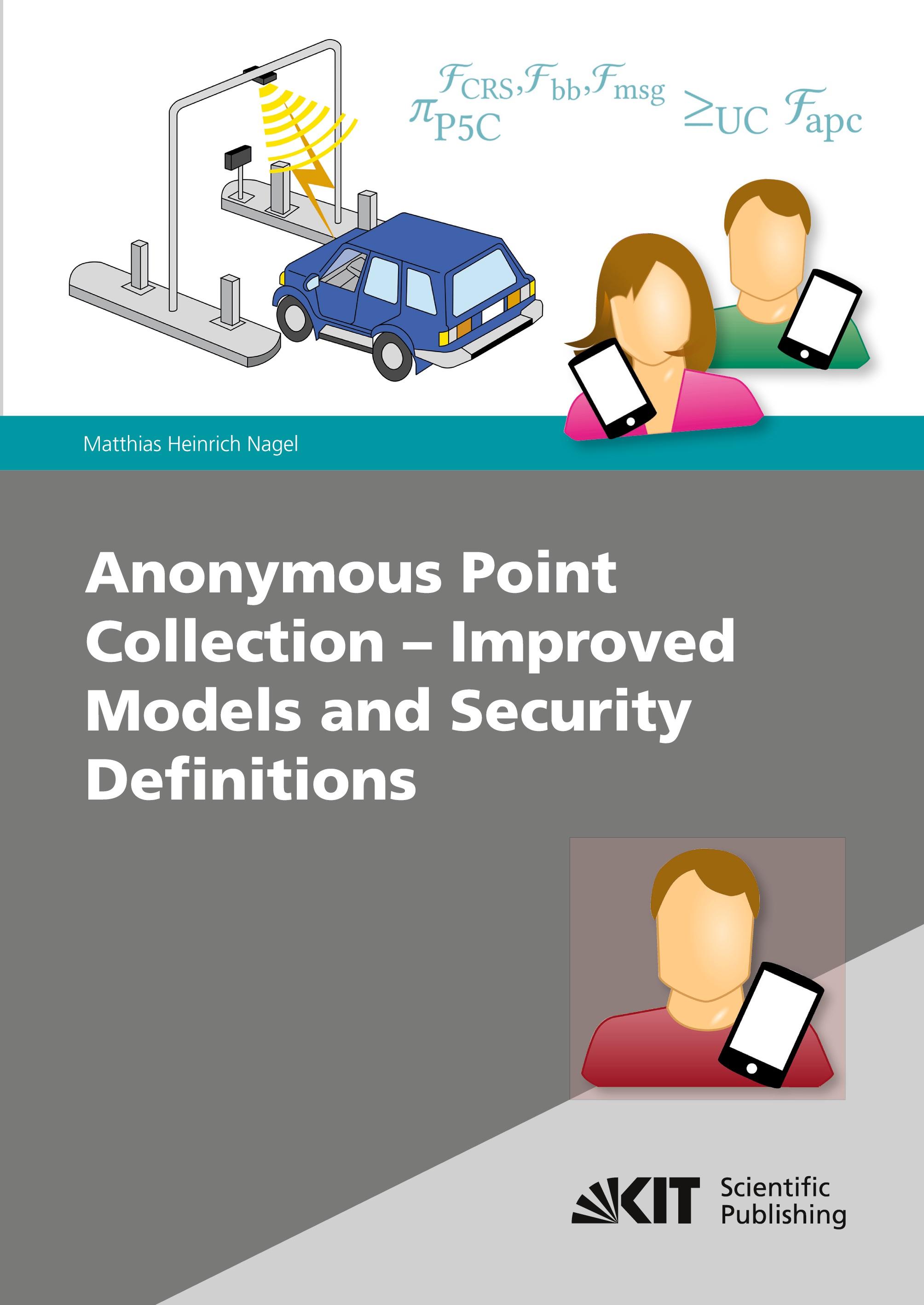 Vorderes Coverbild Anonymous Point Collection - Improved Models and Security Definitions