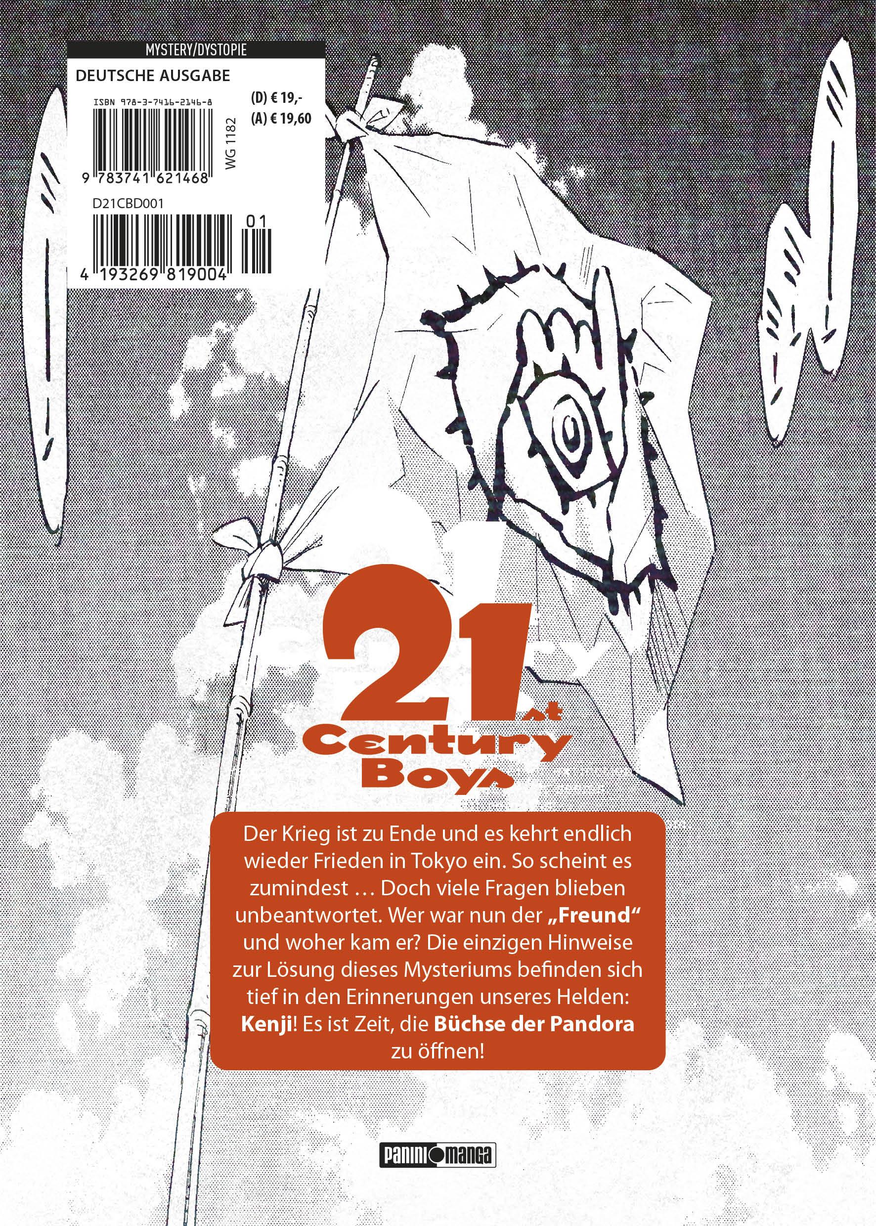 Rückseitencover 21st Century Boys: Ultimative Edition 01