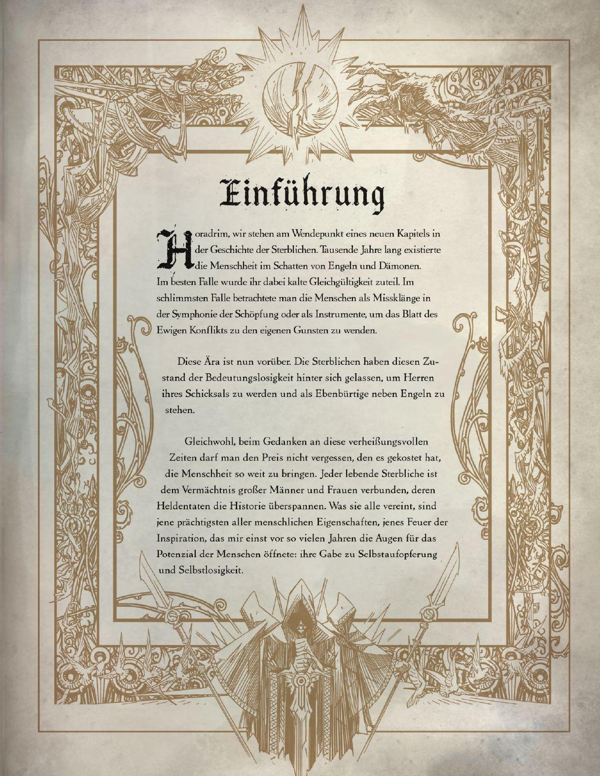 Beispielinhalt (Bild) Diablo 3: Die Tyrael-Chronik