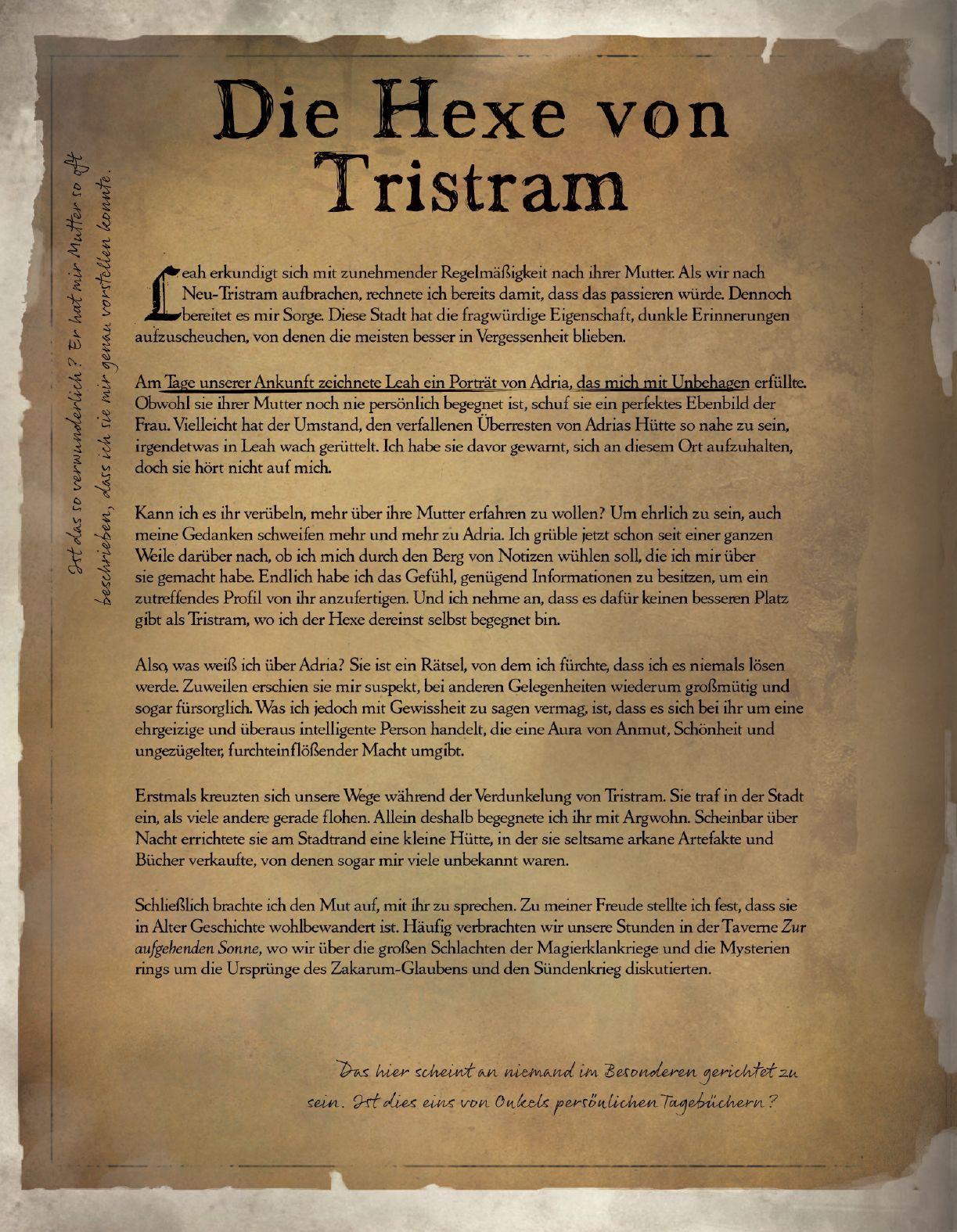 Beispielinhalt (Bild) Diablo 3: Die Tyrael-Chronik