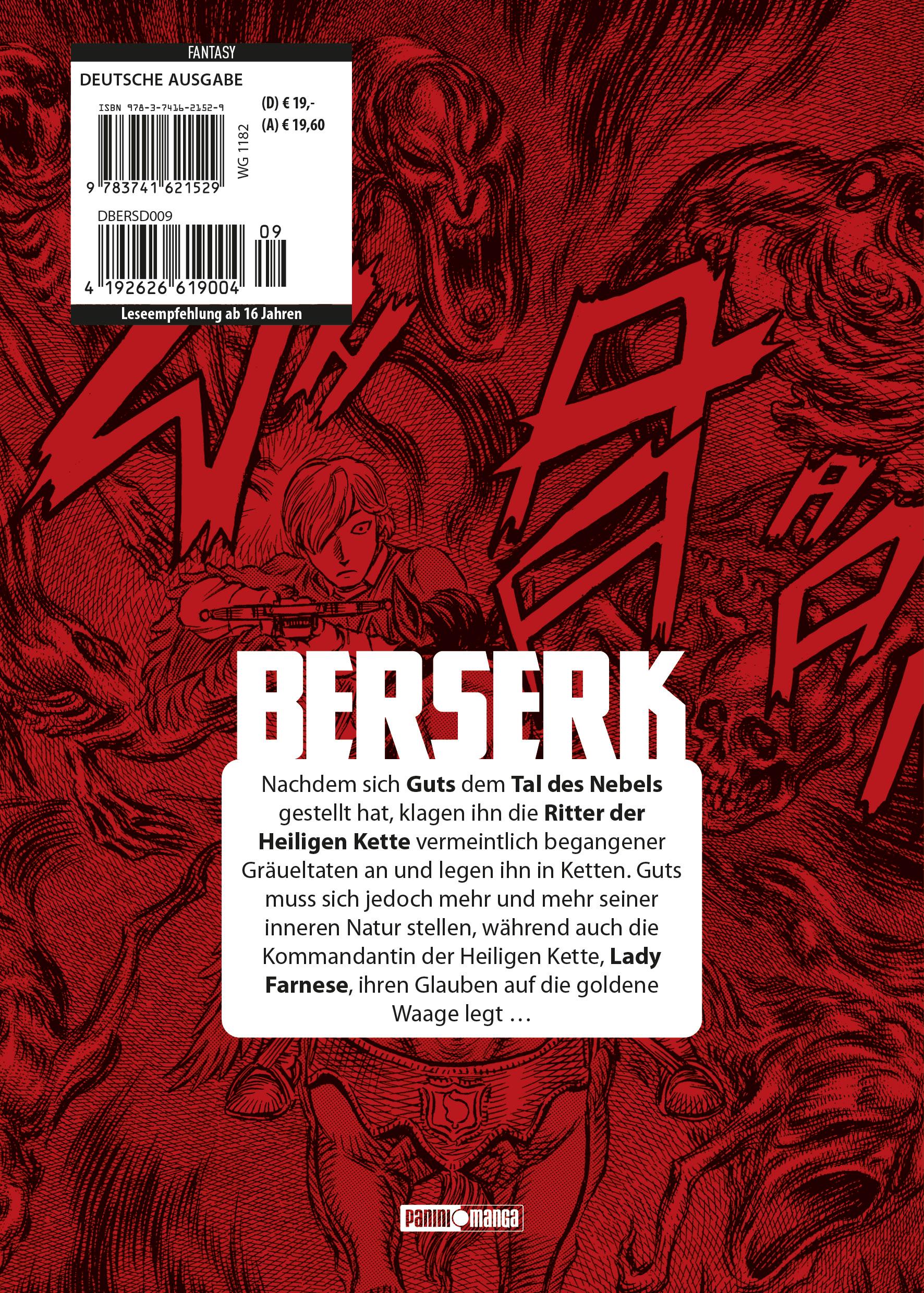 Rückseitencover Berserk: Ultimative Edition