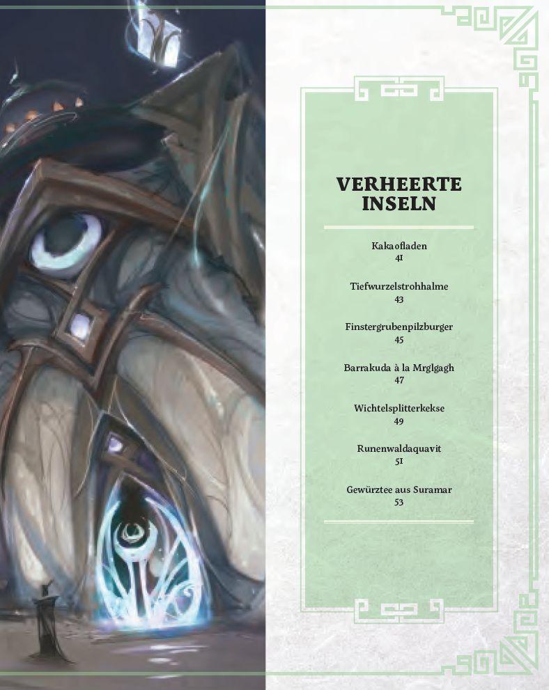 Beispielinhalt (Bild) World of Warcraft: Neue Genüsse aus Azeroth - Das offizielle Kochbuch