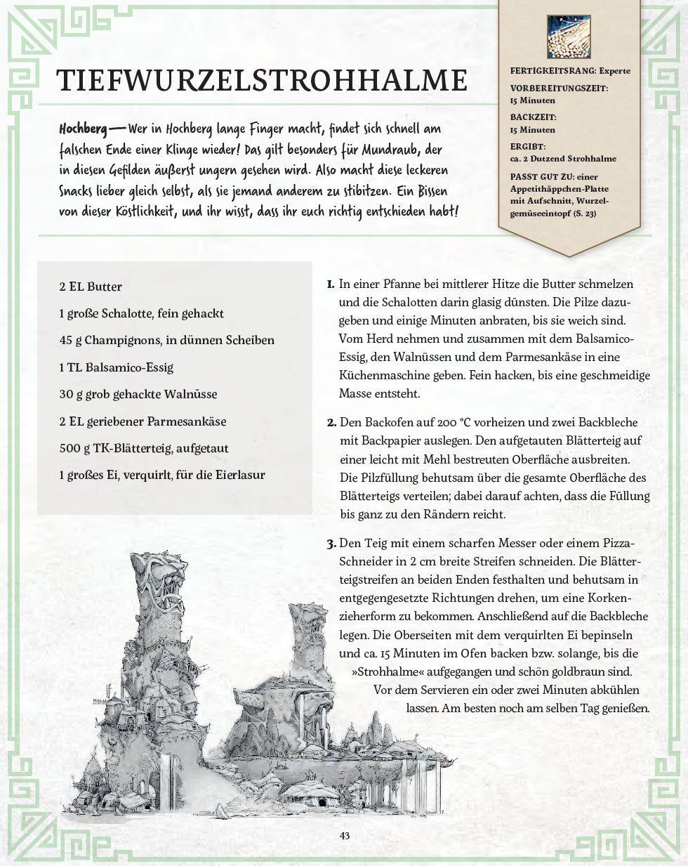 Beispielinhalt (Bild) World of Warcraft: Neue Genüsse aus Azeroth - Das offizielle Kochbuch