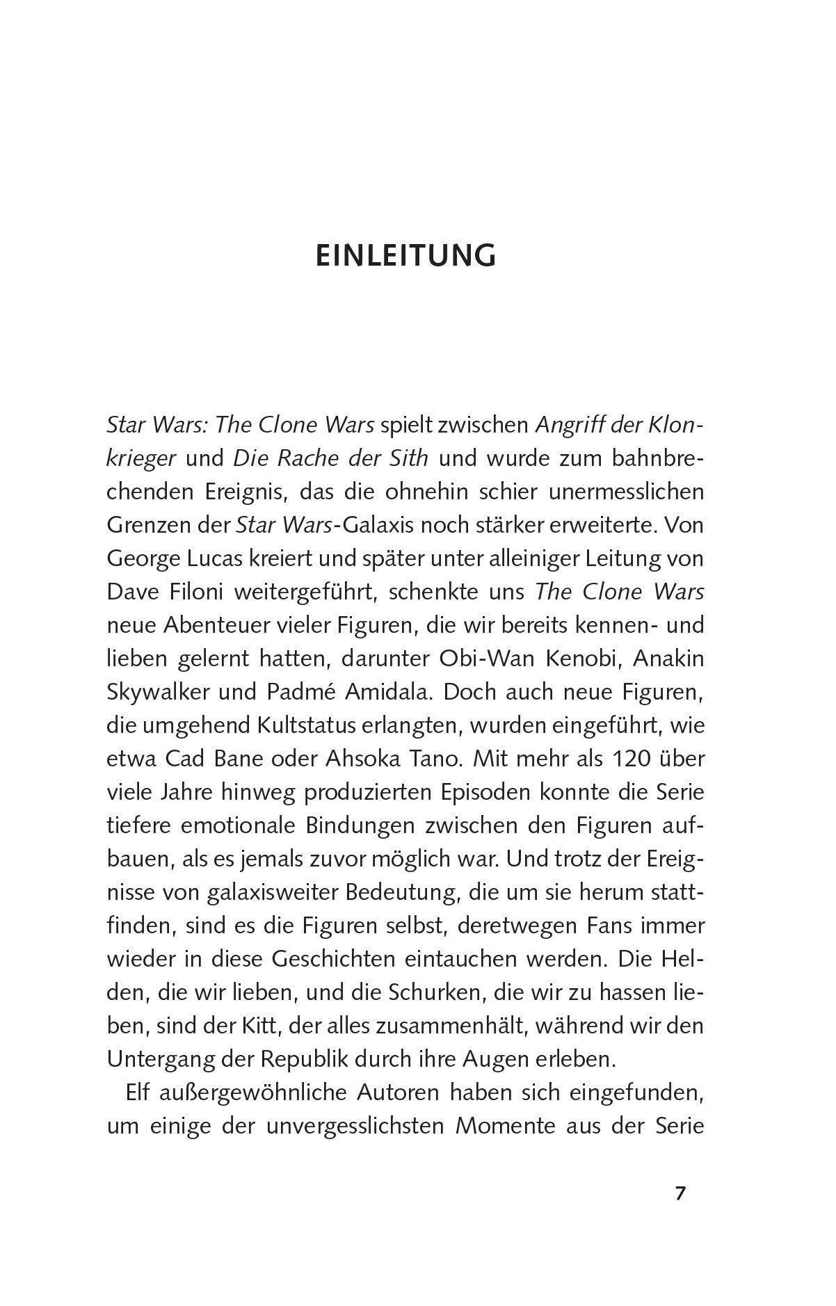 Beispielinhalt (Bild) Star Wars The Clone Wars