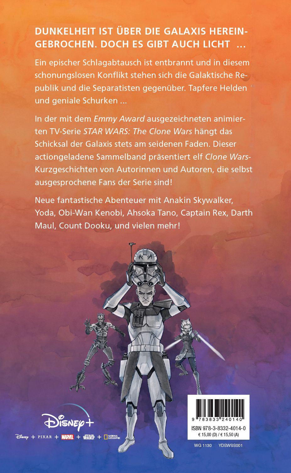 Rückseitencover Star Wars The Clone Wars