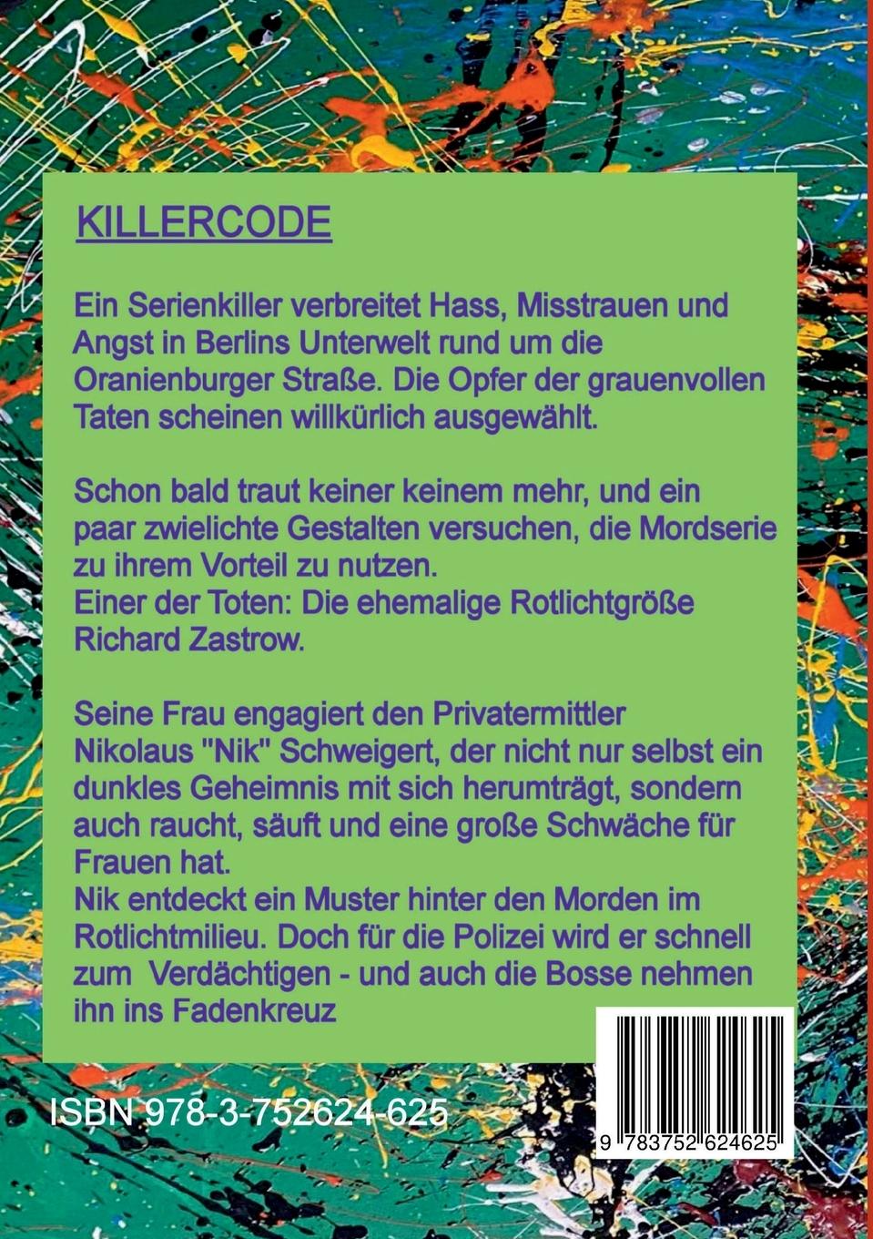 Rückseitencover Der Killer - Code