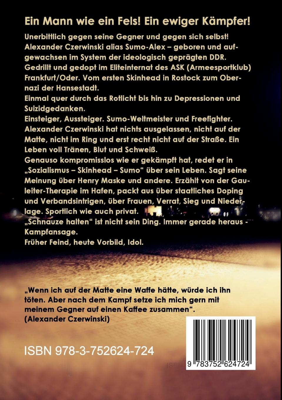 Rückseitencover Sozialismus Skinhead Sumo