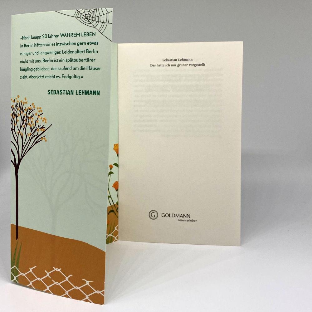 Beispielinhalt (Bild) Das hatte ich mir grüner vorgestellt