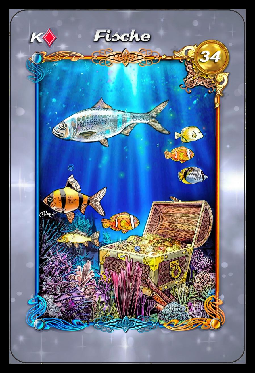 Beispielinhalt (Bild) Lenormandkarten Licht und Schatten Design (Gross - ohne weißen Rand)