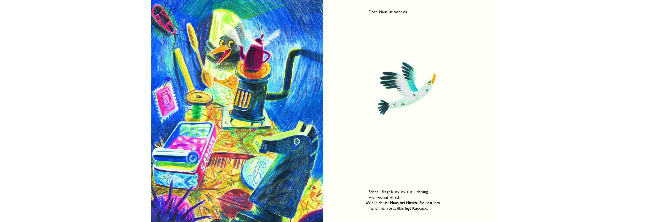 Beispielinhalt (Bild) Kuckuck, ich bin wieder da!