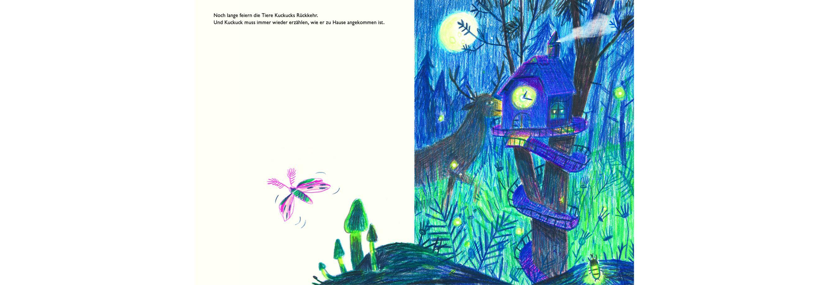 Beispielinhalt (Bild) Kuckuck, ich bin wieder da!