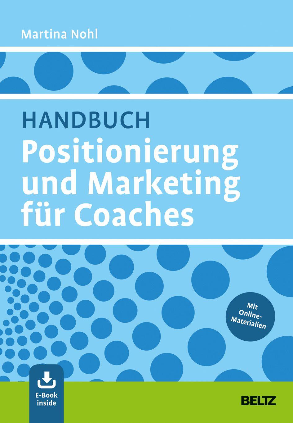 Vorderes Coverbild Handbuch Positionierung und Marketing für Coaches
