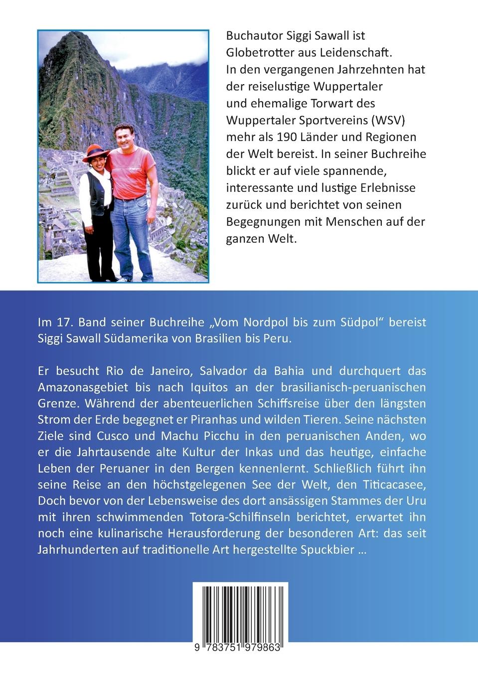 Rückseitencover Zwischen Amazonas und Titicacasee