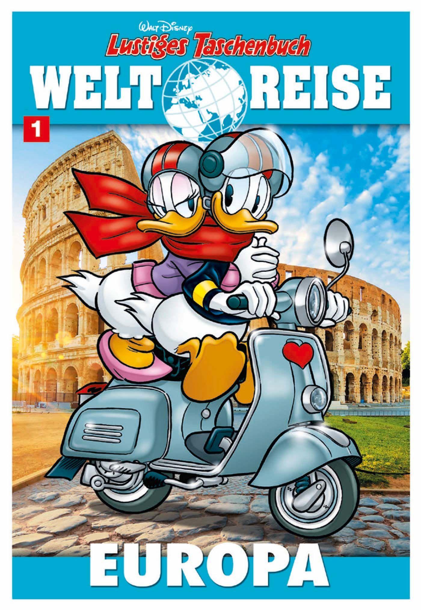 Vorderes Coverbild Lustiges Taschenbuch Weltreise 01