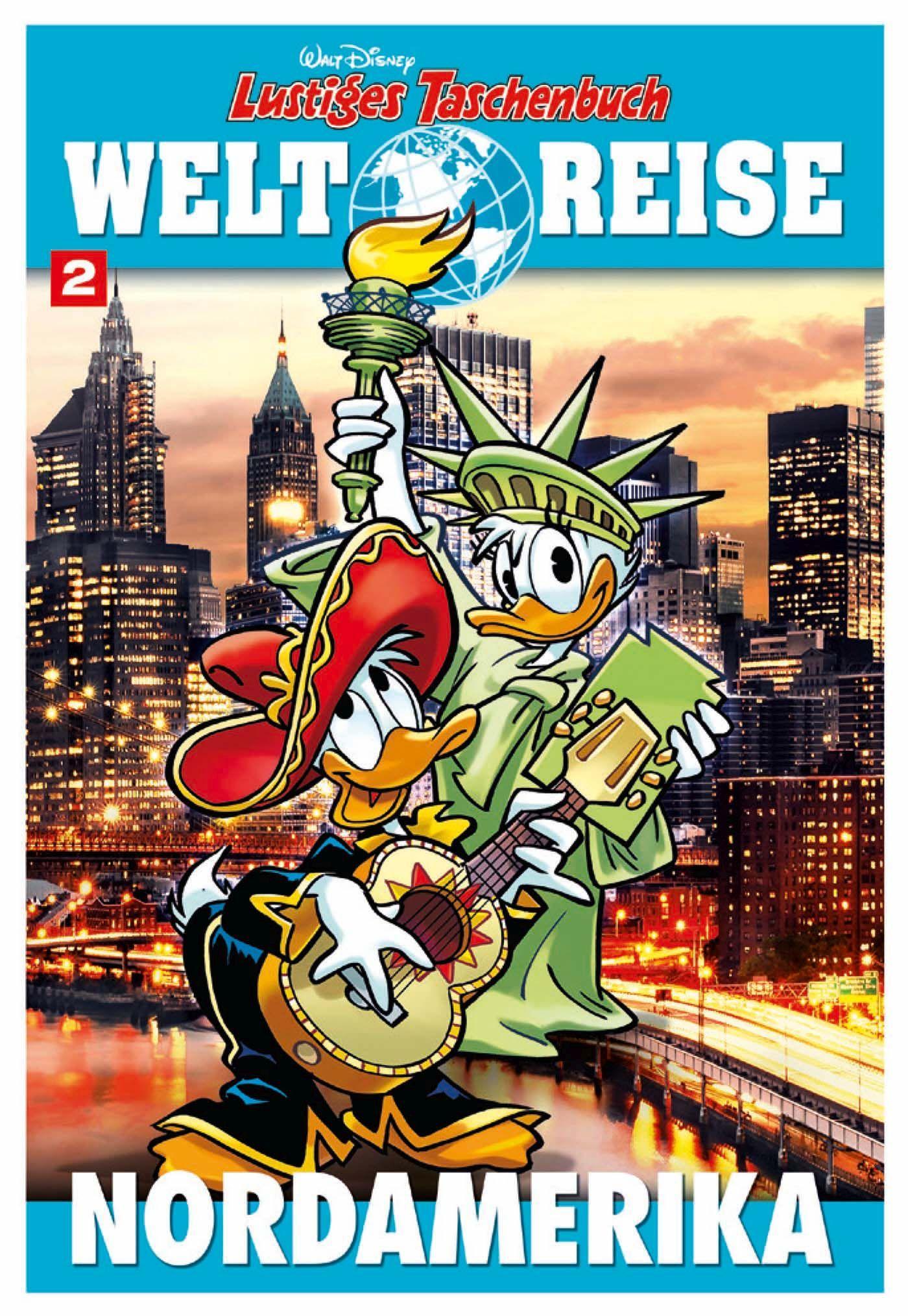 Vorderes Coverbild Lustiges Taschenbuch Weltreise 02