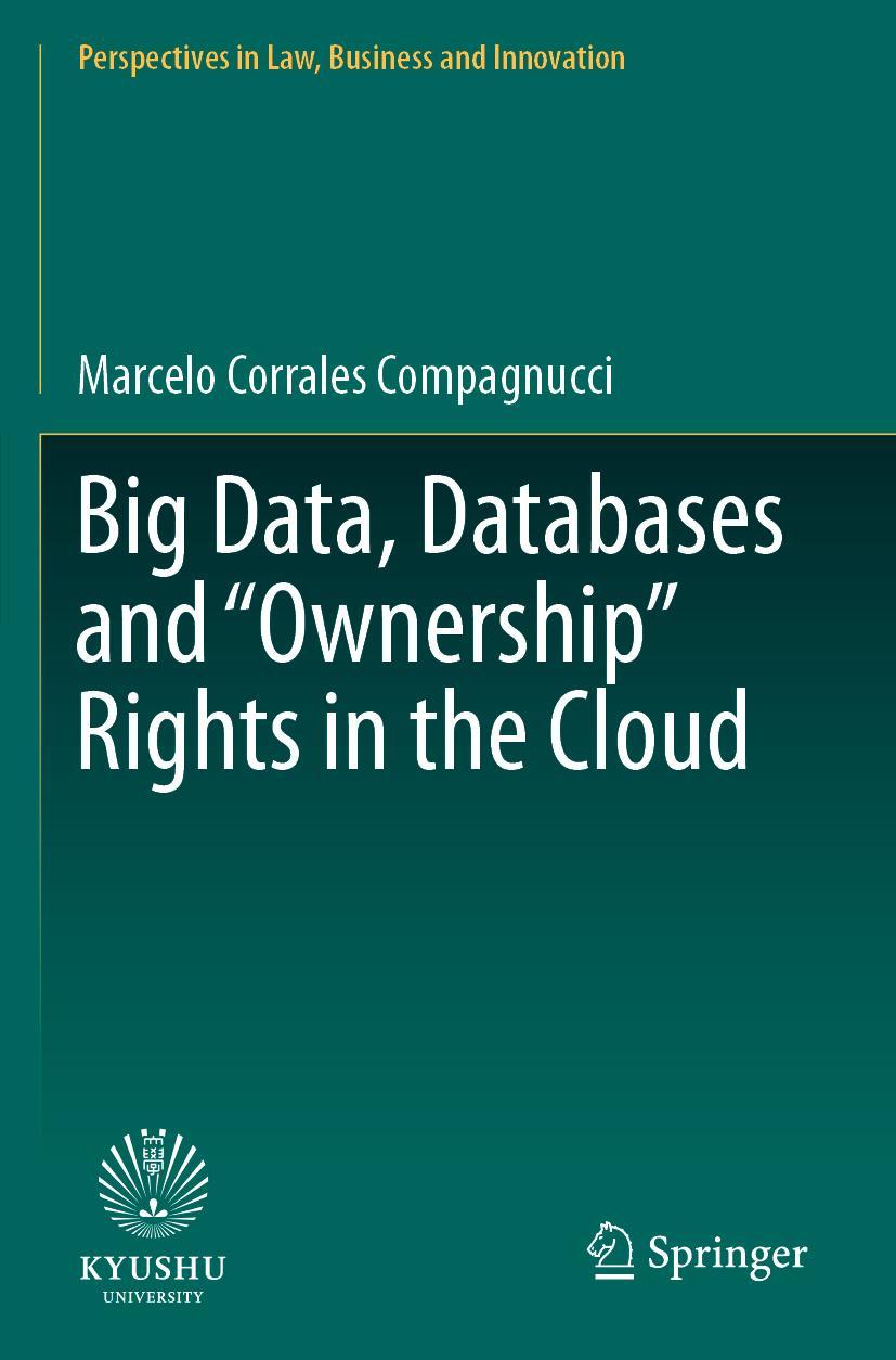 Vorderes Coverbild Big Data, Databases and "Ownership" Rights in the Cloud