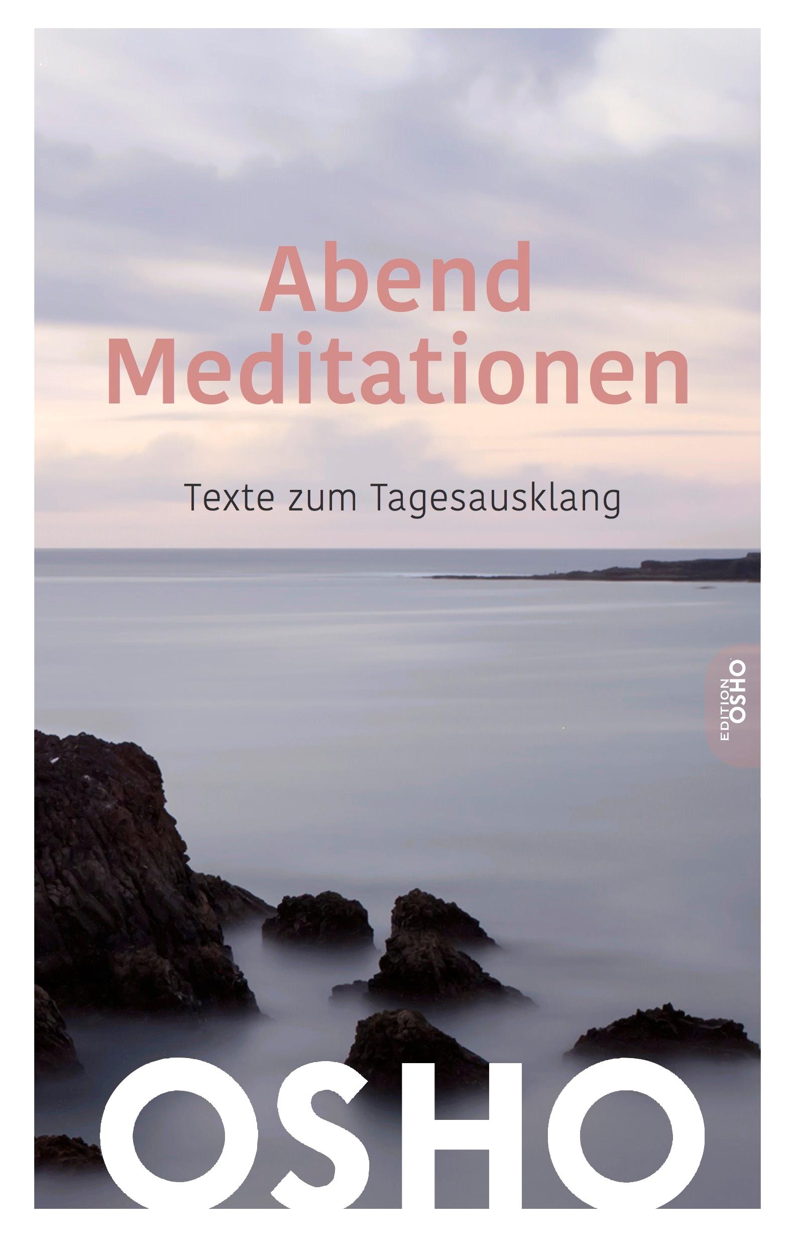 Vorderes Coverbild AbendMeditationen