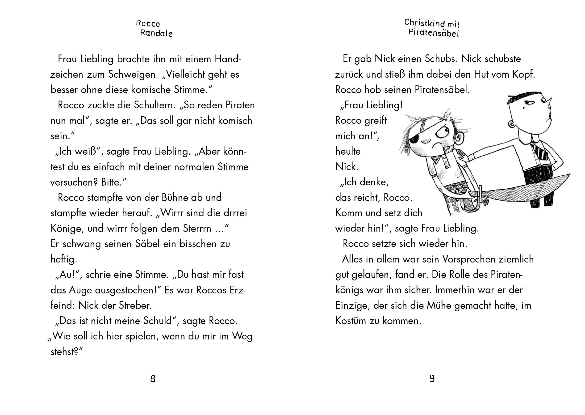 Beispielinhalt (Bild) Rocco Randale 06 - Christkind mit Piratensäbel