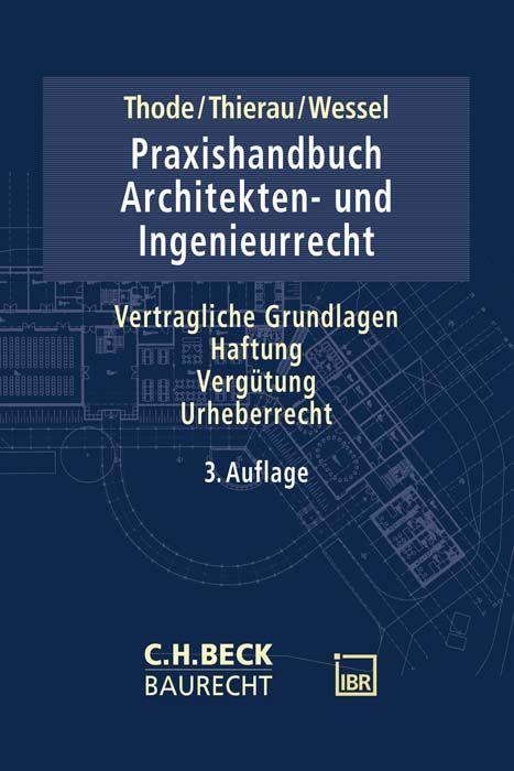 Vorderes Coverbild Praxishandbuch Architekten- und Ingenieurrecht