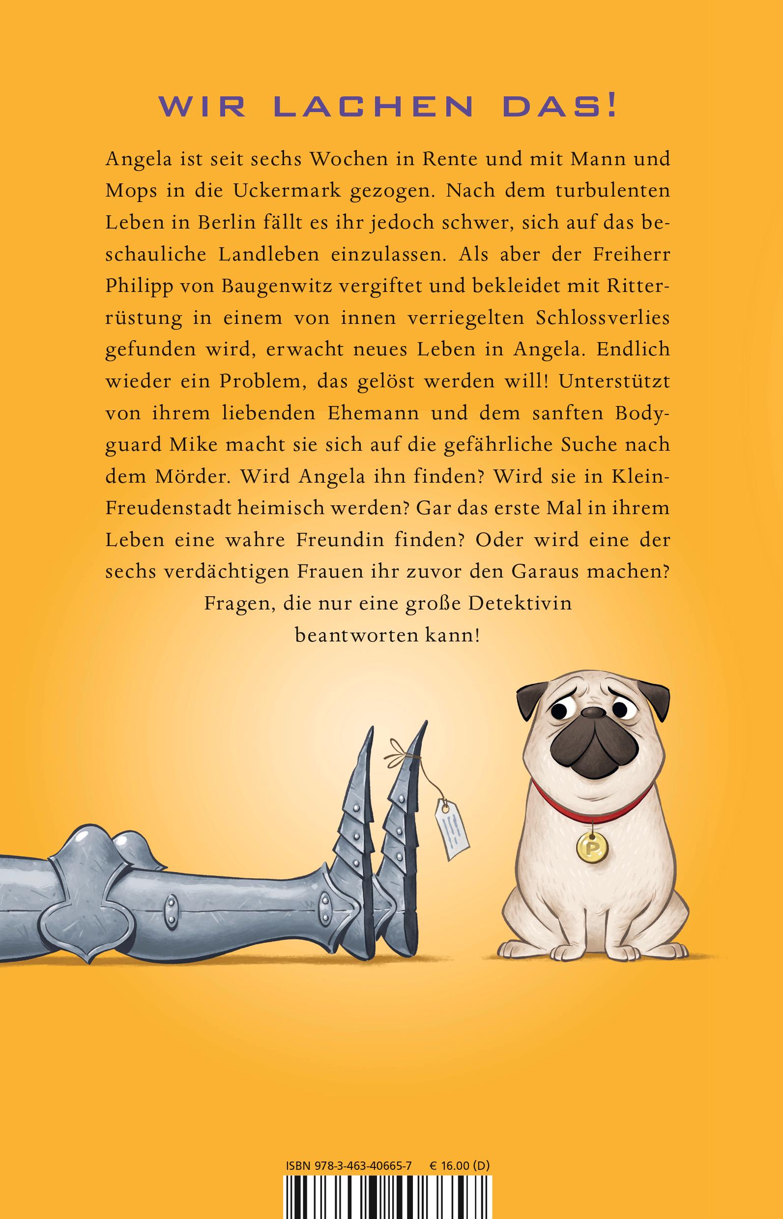 Rückseitencover Miss Merkel: Mord in der Uckermark