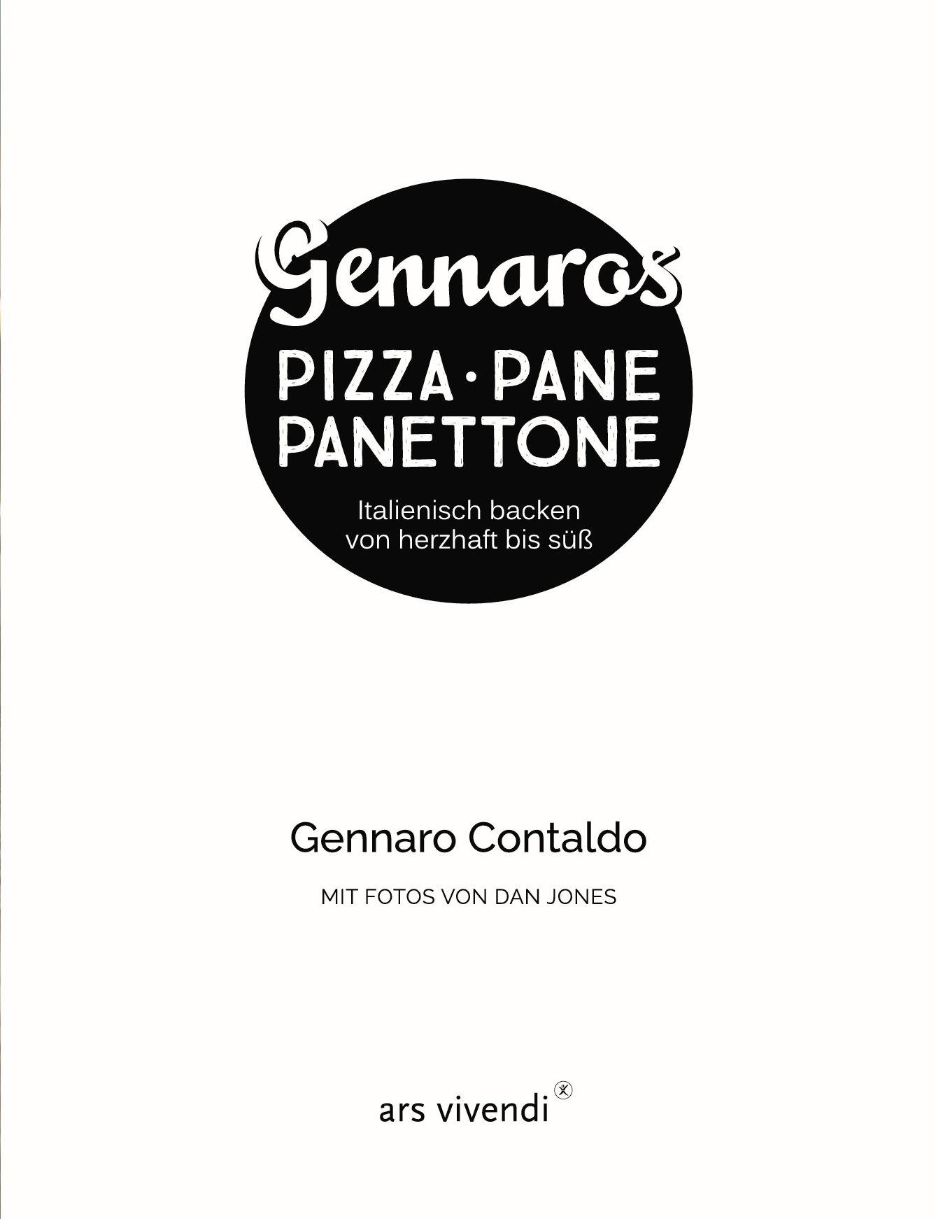 Beispielinhalt (Bild) Gennaros Pizza, Pane, Panettone
