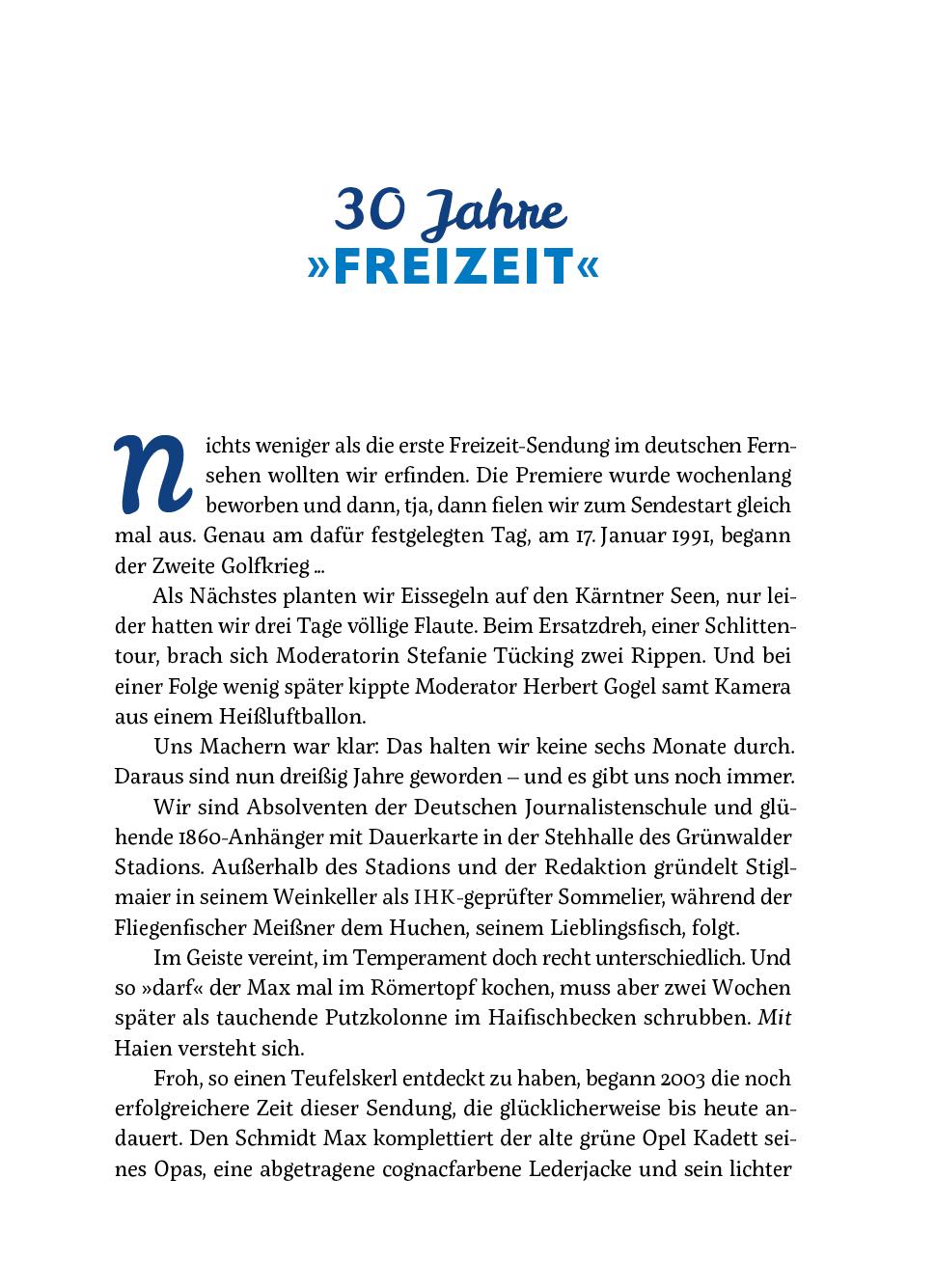Beispielinhalt (Bild) Der Schmidt Max macht ein Buch
