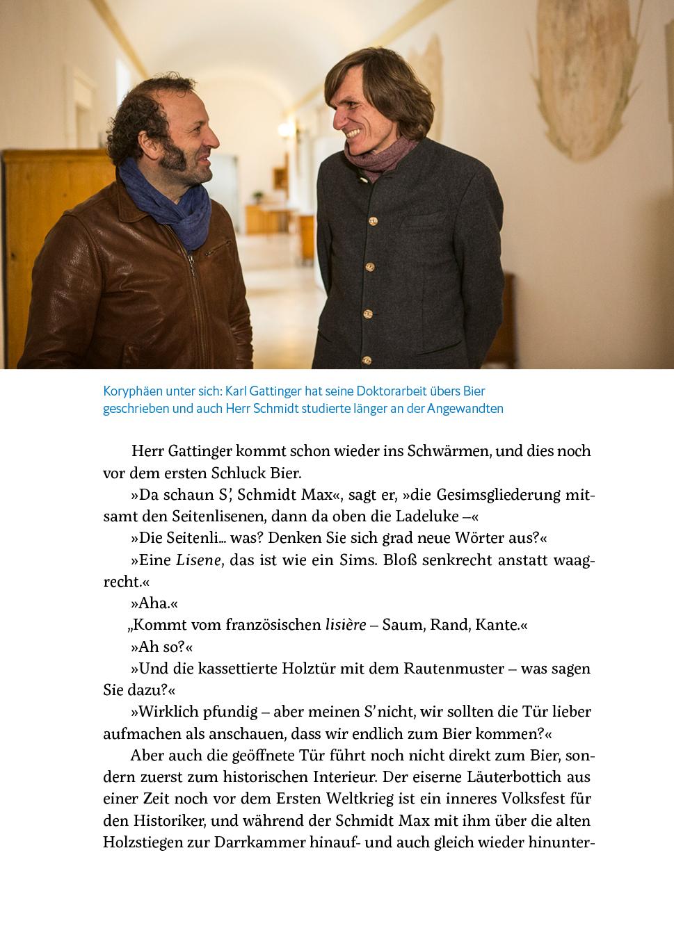 Beispielinhalt (Bild) Der Schmidt Max macht ein Buch