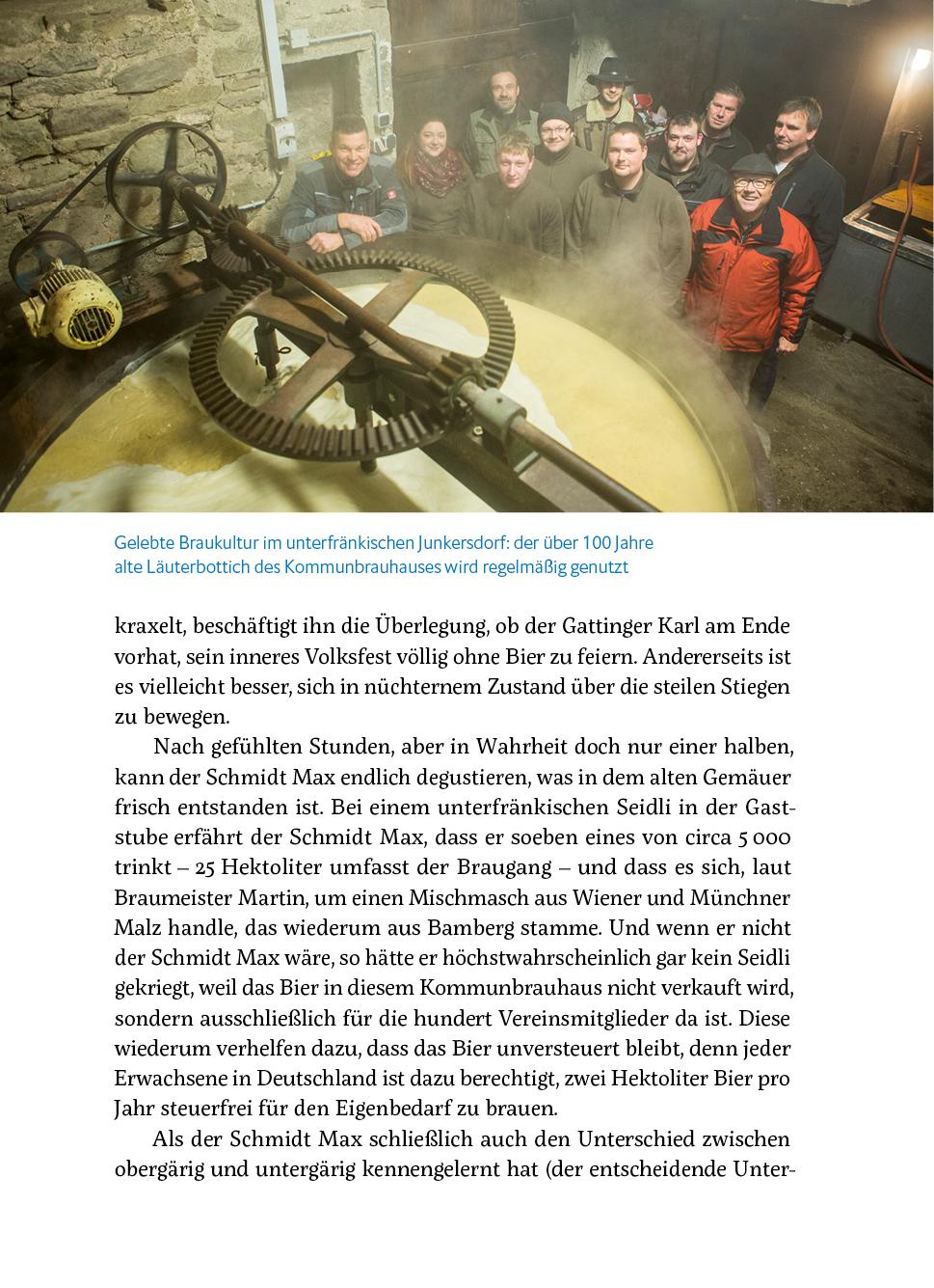 Beispielinhalt (Bild) Der Schmidt Max macht ein Buch