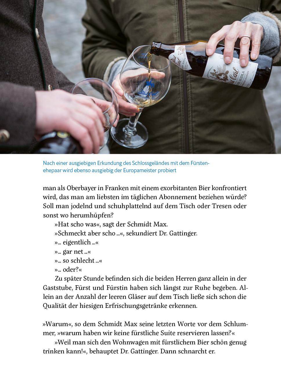 Beispielinhalt (Bild) Der Schmidt Max macht ein Buch