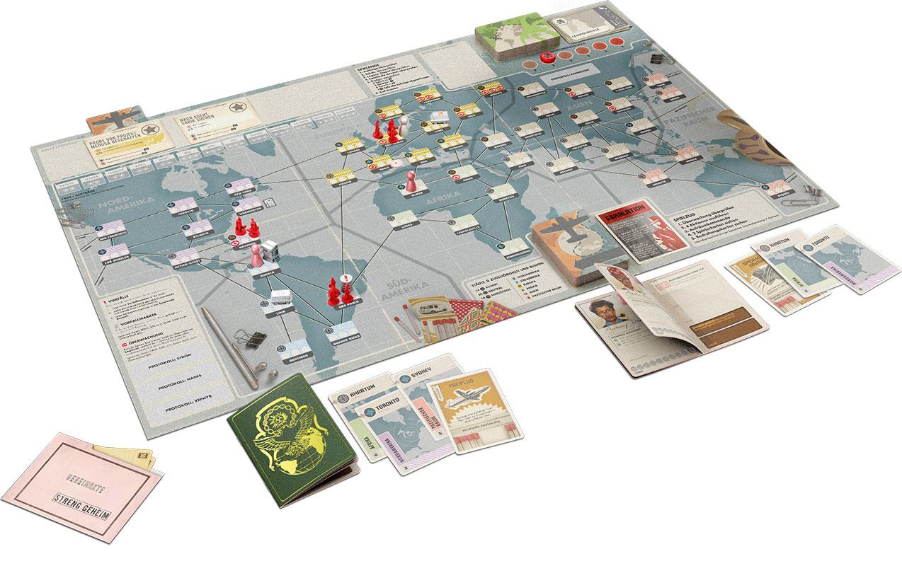 Beispielinhalt (Bild) Pandemic Legacy - Season 0