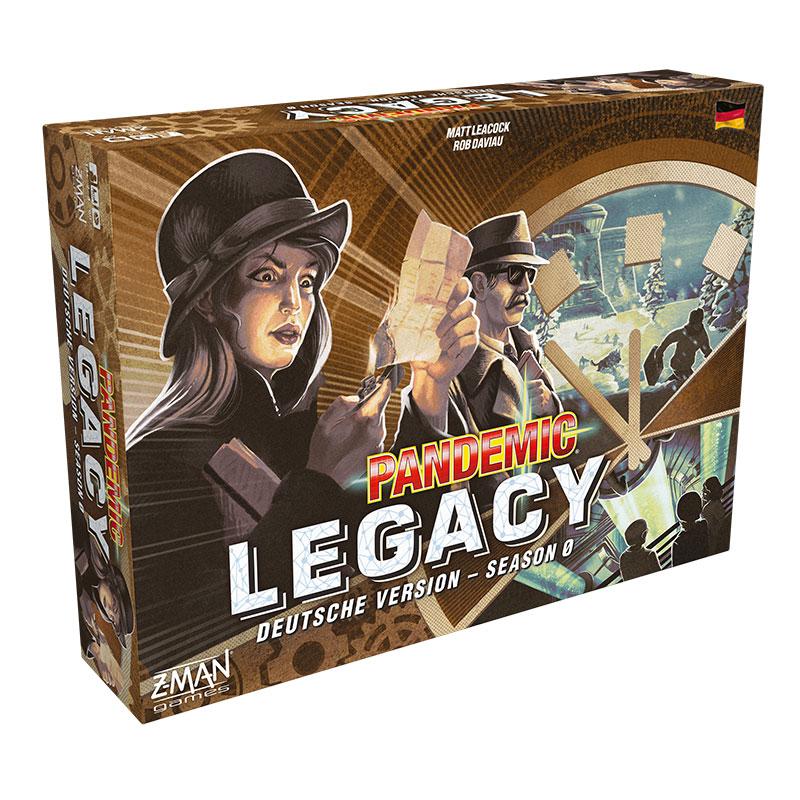 Vorderes Coverbild Pandemic Legacy - Season 0