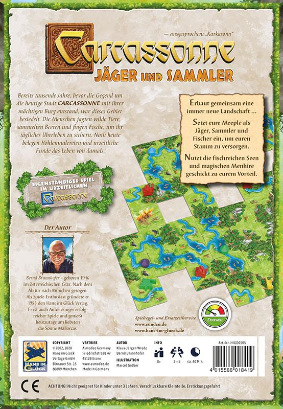Beispielinhalt (Bild) Carcassonne Jäger und Sammler