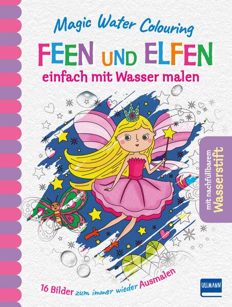 Vorderes Coverbild Magic Water Colouring - Feen und Elfen