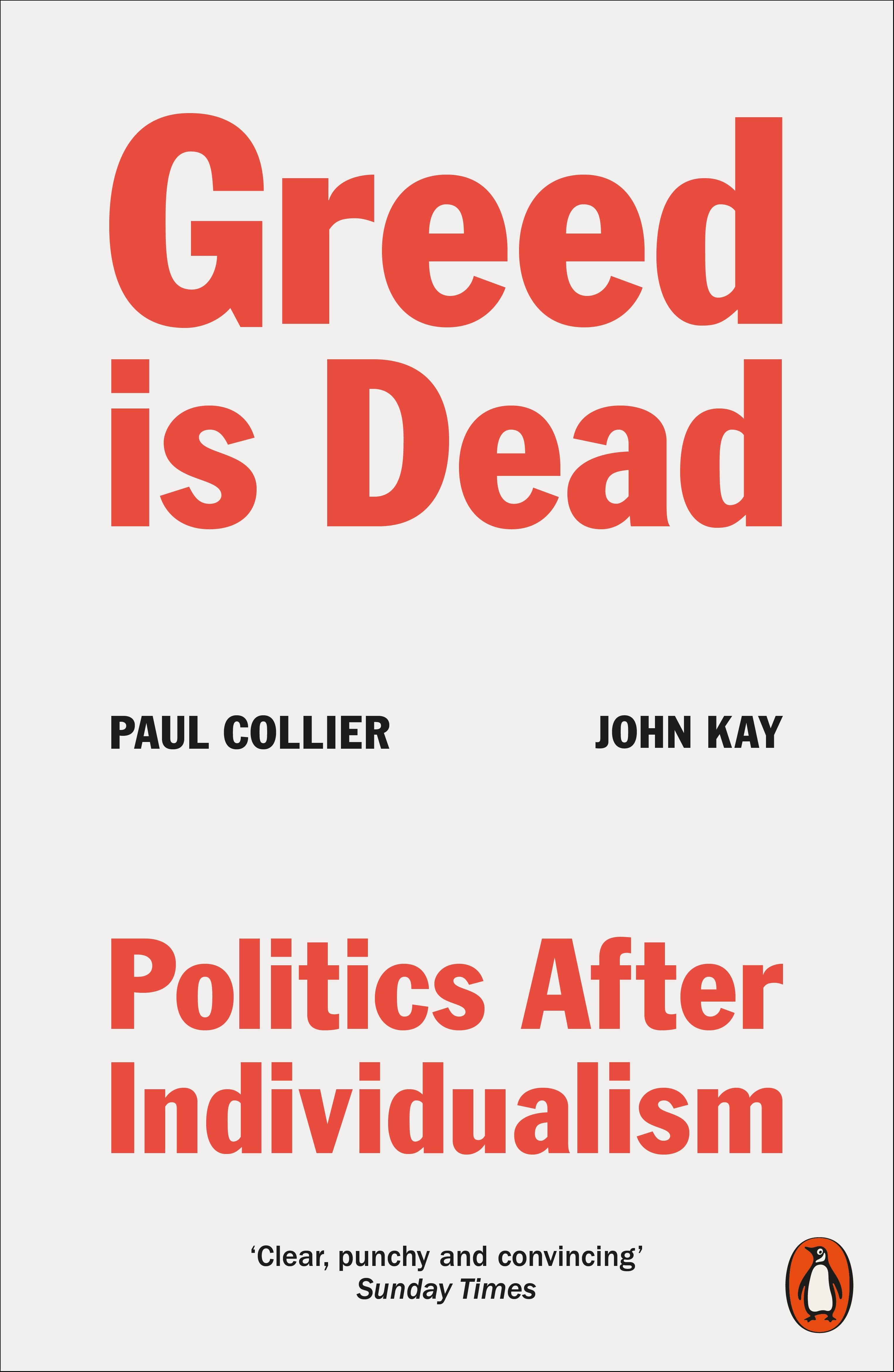 Vorderes Coverbild Greed Is Dead