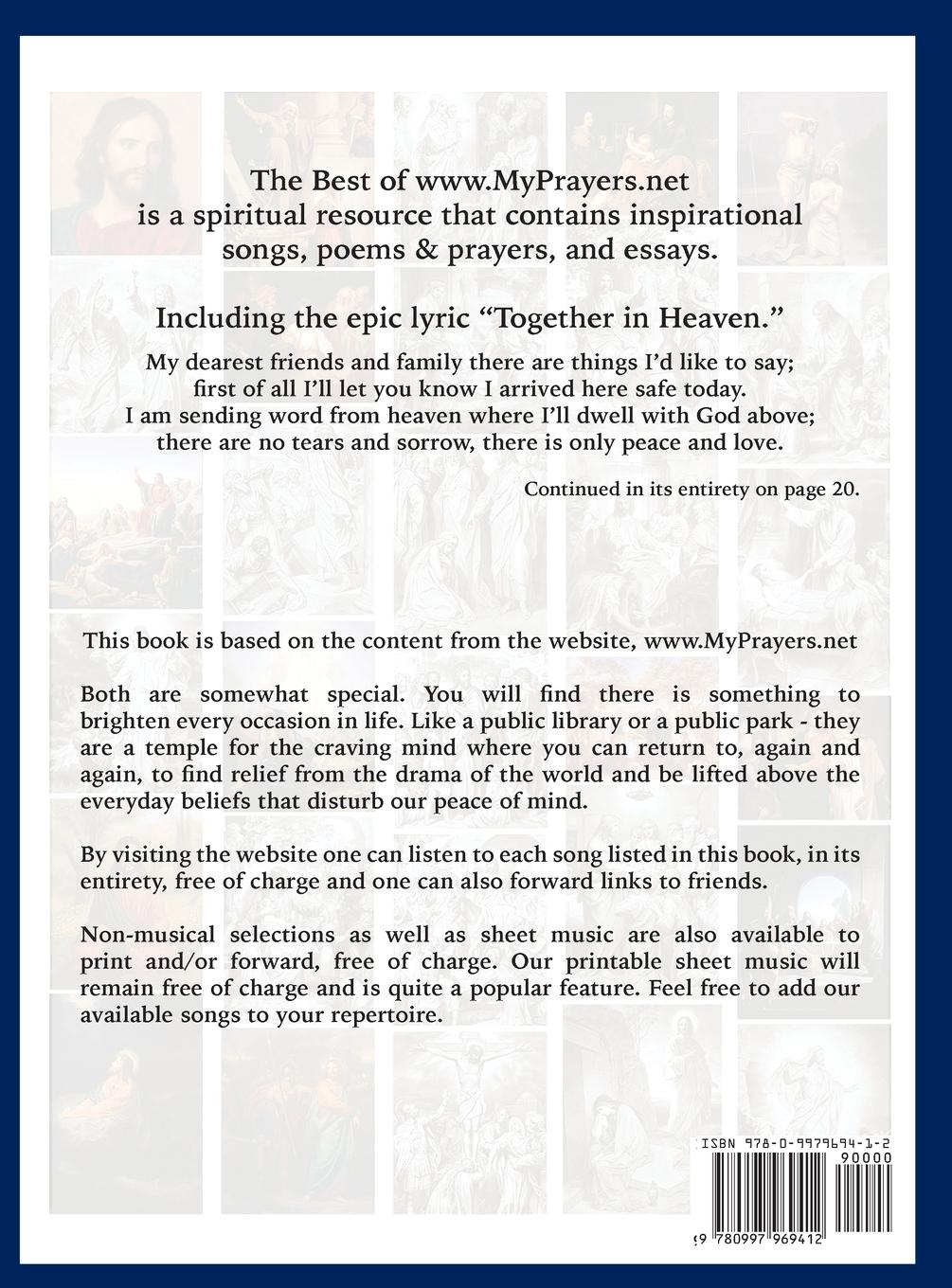 Rückseitencover The Best of www.MyPrayers.net