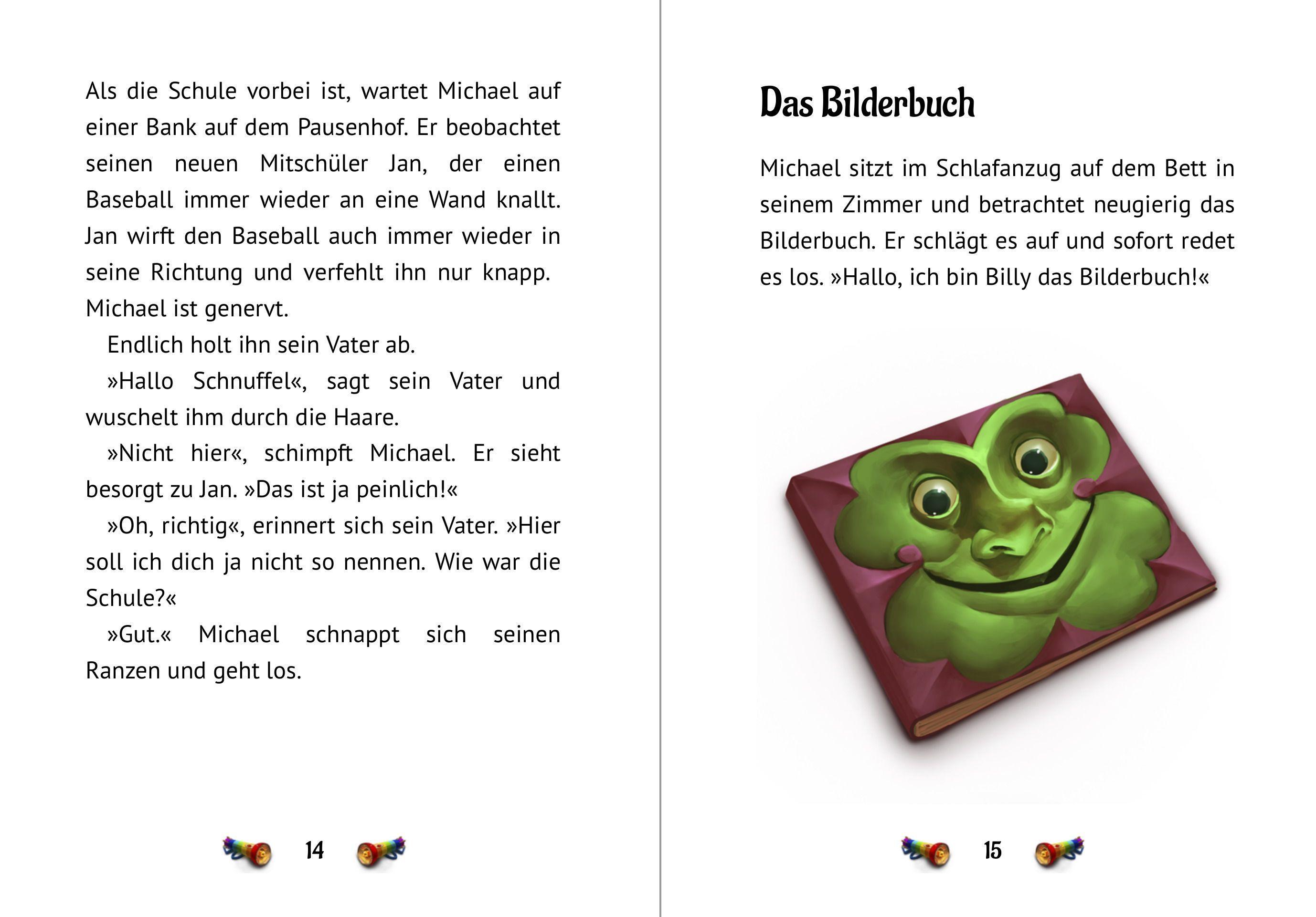 Beispielinhalt (Bild) Leuchtturm der Abenteuer Dino-Alarm - Kinderbuch ab 6 Jahren für Jungen und Mädchen