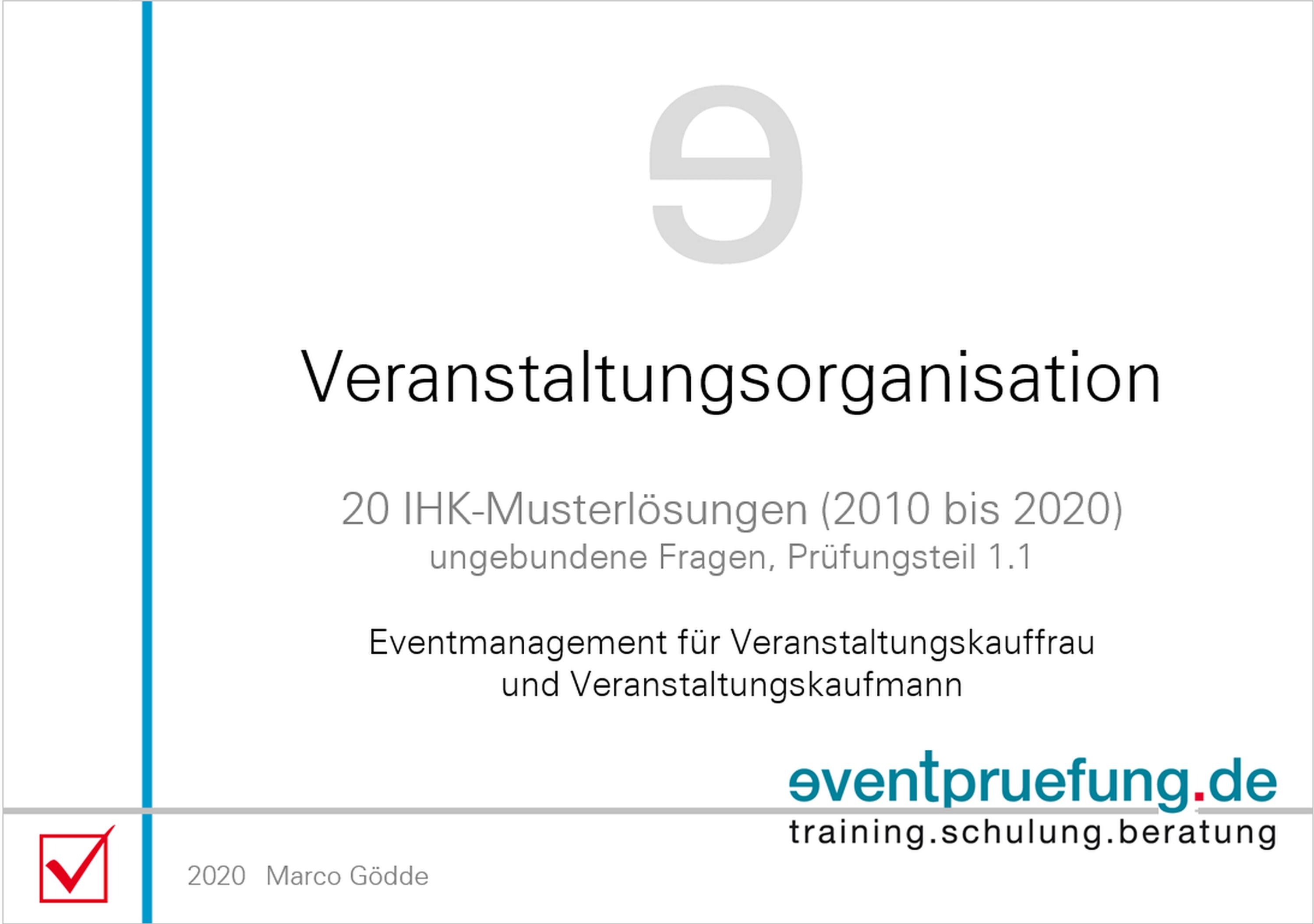 Vorderes Coverbild Veranstaltungsorganisation