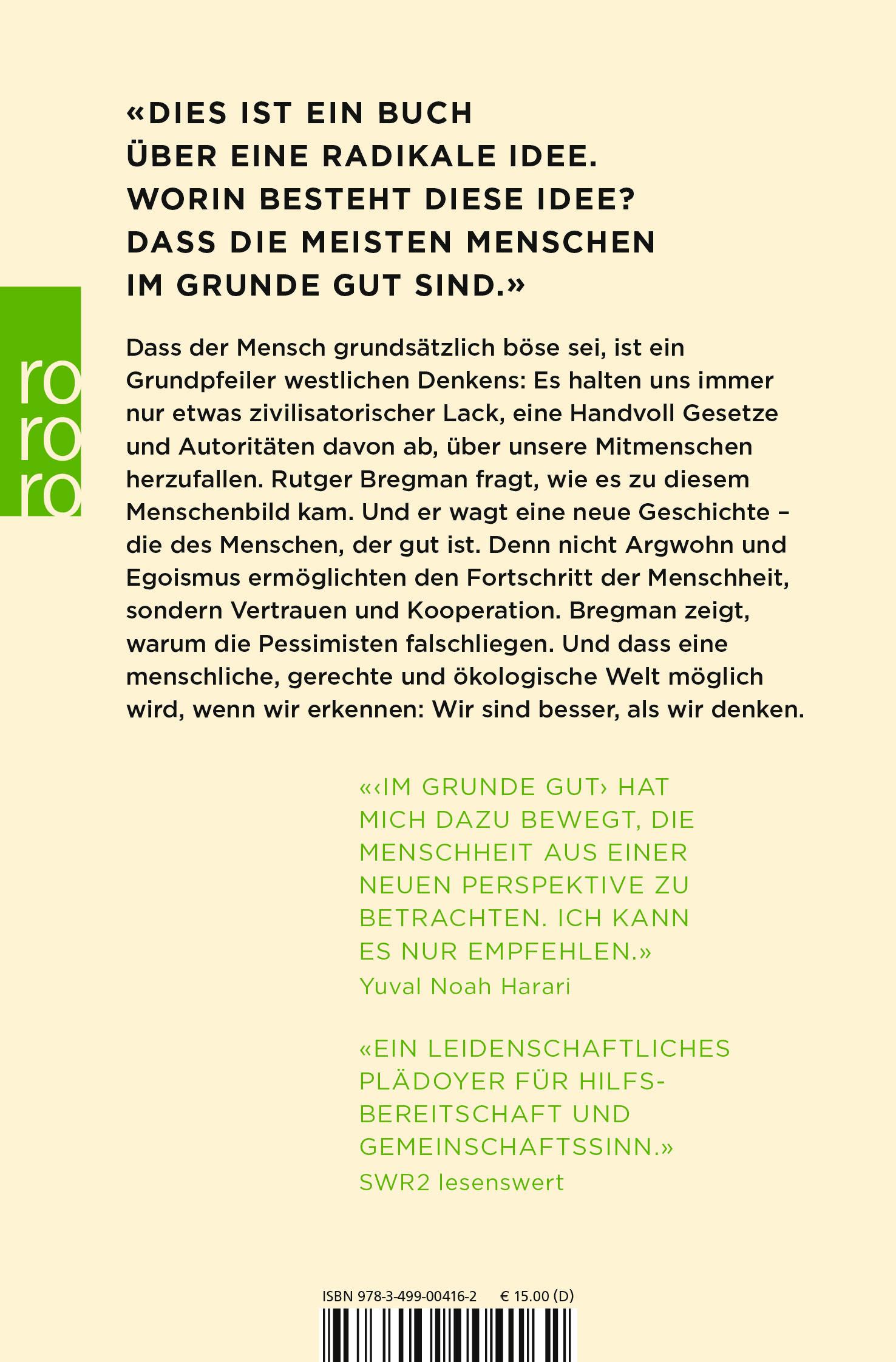 Rückseitencover Im Grunde gut