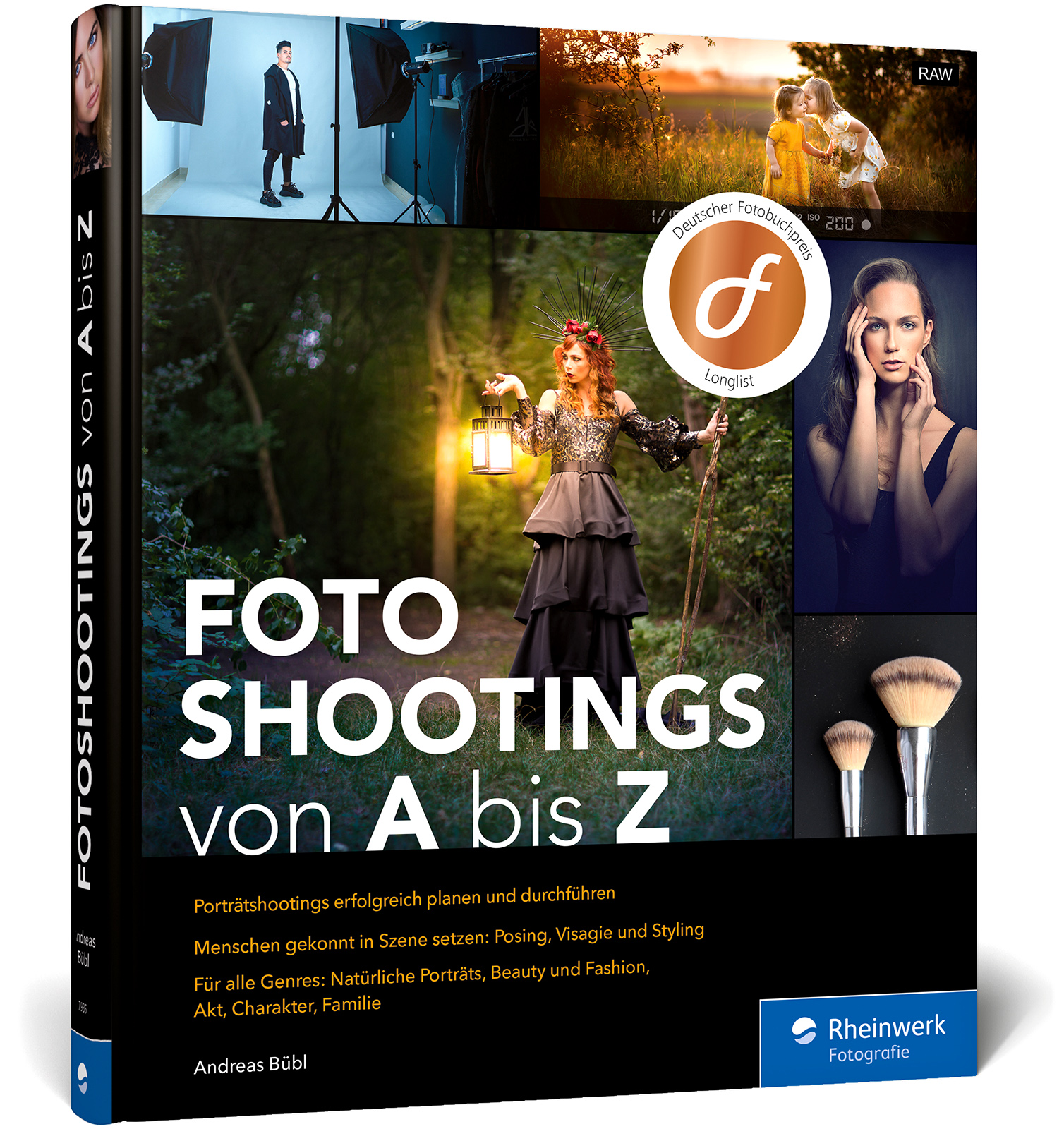 Vorderes Coverbild Fotoshootings von A bis Z